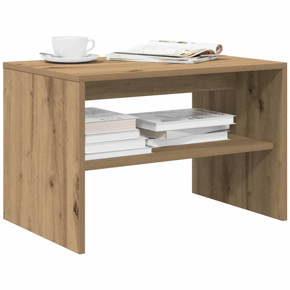 vidaXL Szafka RTV Artisan Oak 60x40x40 cm Drewno klejone, szafka pod TV, konsola pod TV, ława pod TV, szafka pod TV, szafka pod sprzęt multimedialny