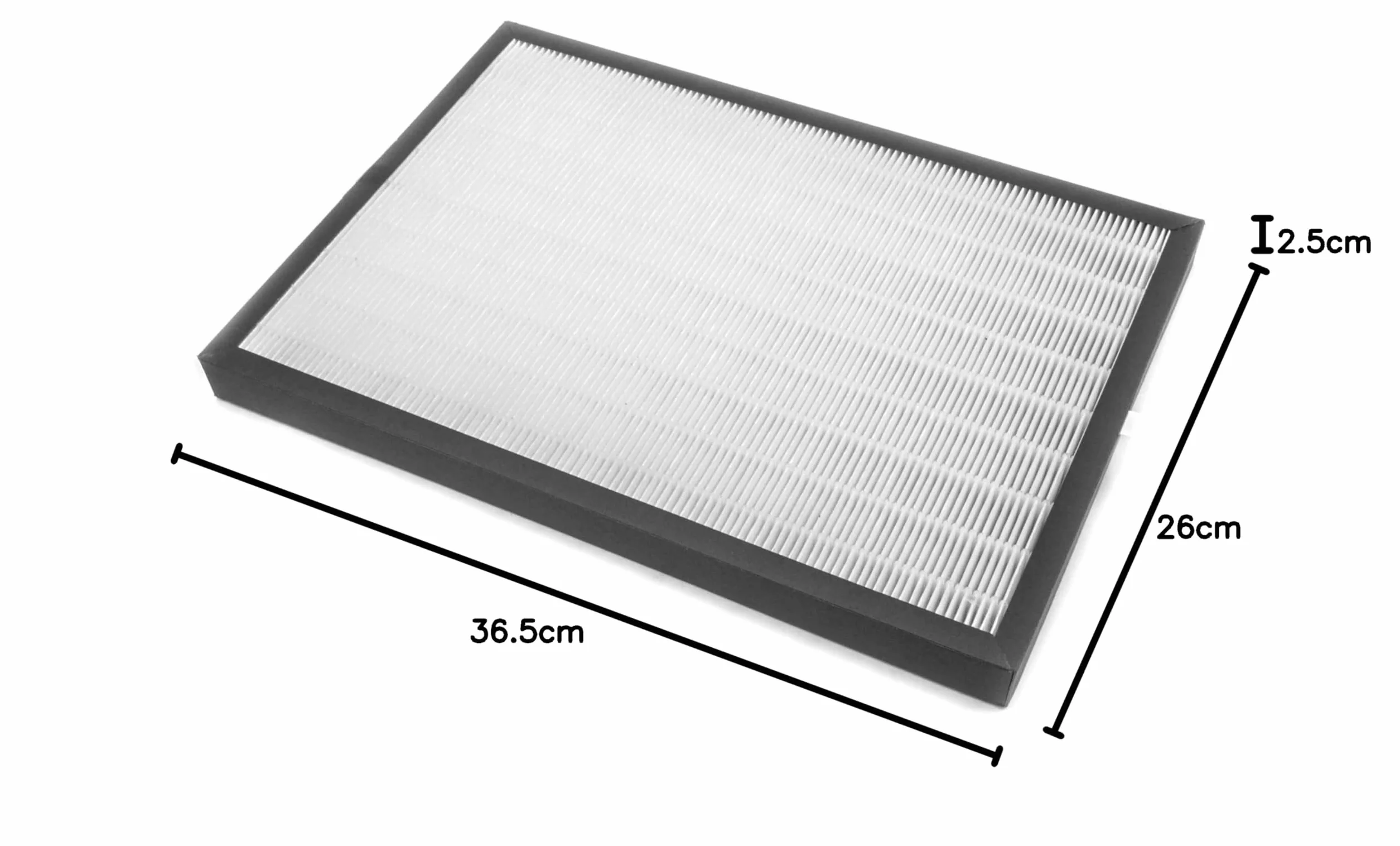 vhbw Filtr kombi 2 w 1, kompatybilny z oczyszczaczem powietrza DeLonghi AC 230, zamiennik filtra powietrza DeLonghi ACF-2 (5513710021)