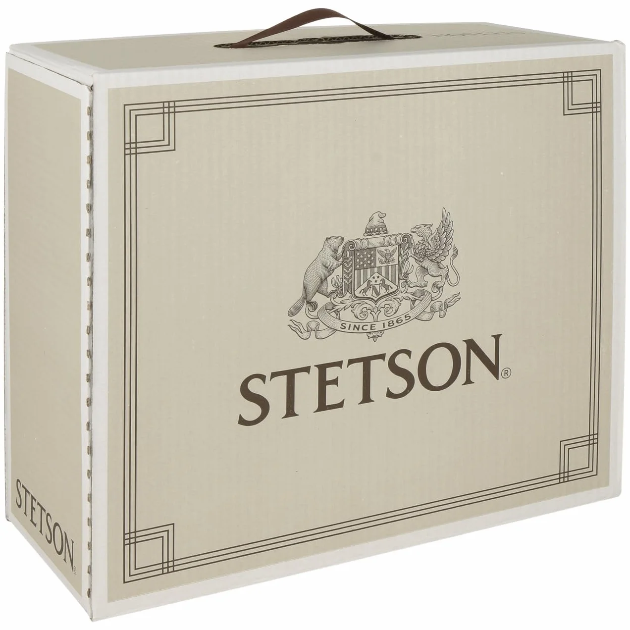 STETSON American Heritage pudelko na kapelusze Wyprodukowano w Niemczech Unisex Caly rok