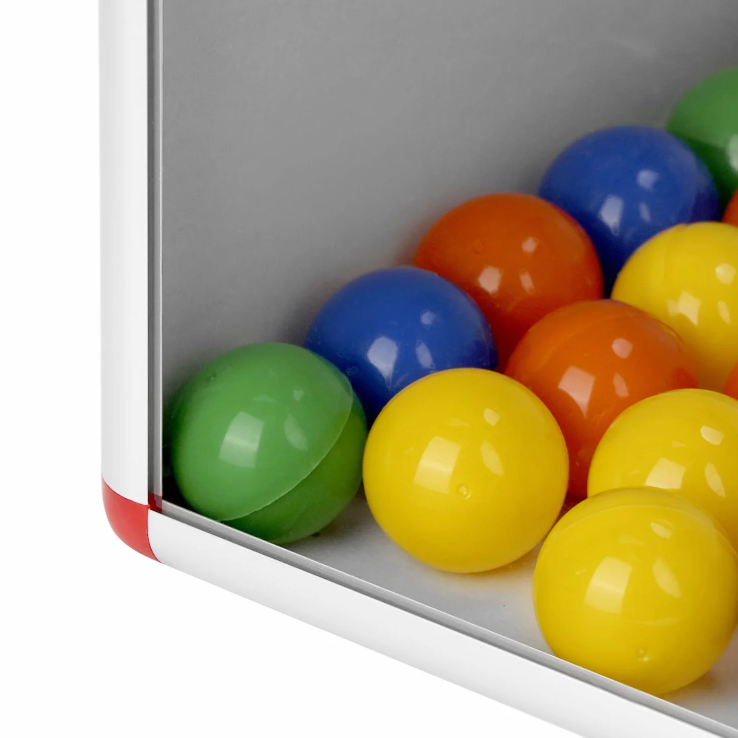 QWORK® Przezroczyste pudełko na loterię, 25 cm, wytrzymała skrzynka do głosowania z aluminiową ramą i panelami akrylowymi, na darowizny, loterie i głosowanie