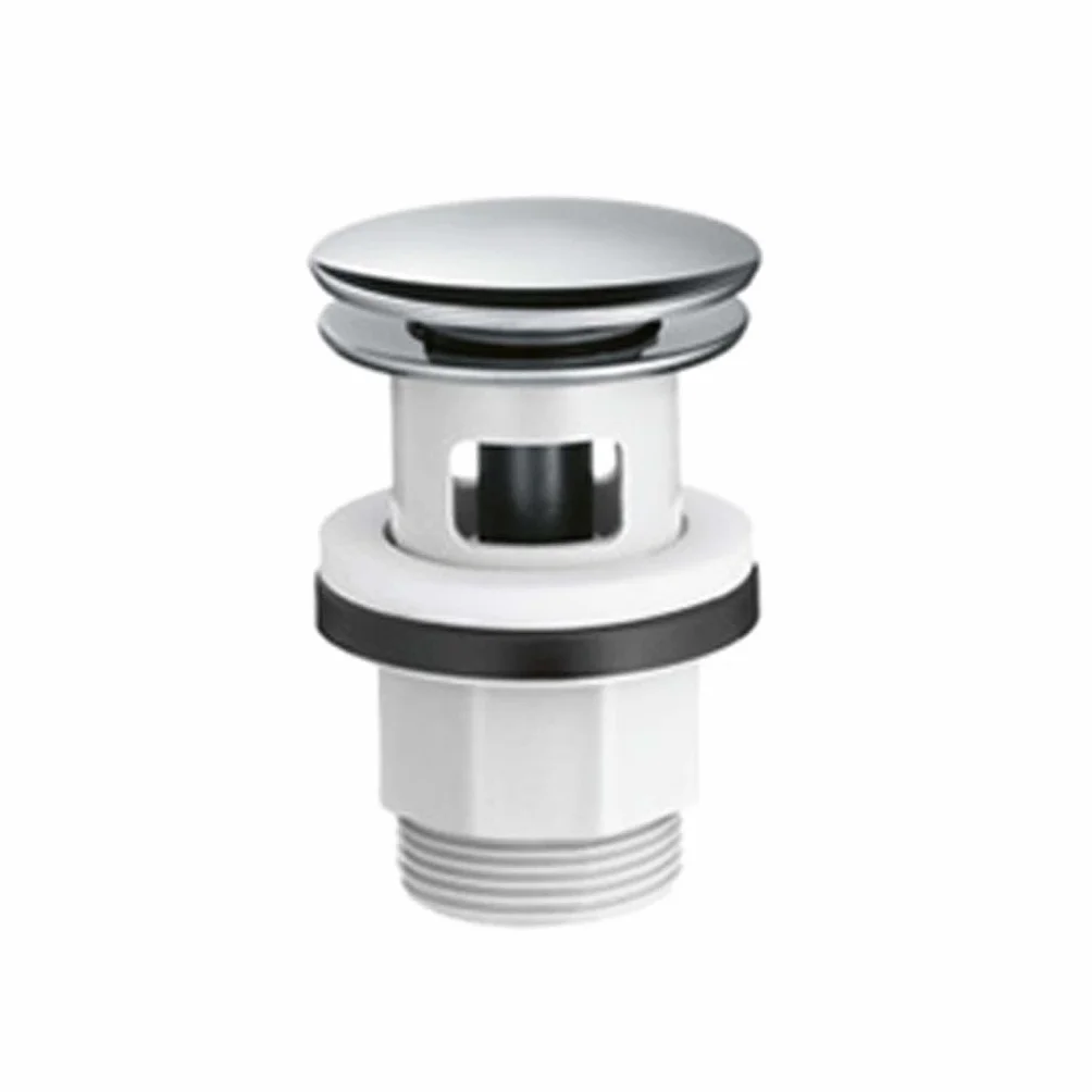 hansgrohe 50105000 Zestaw odpływowy do kranów umywalkowych i bidetowych, chromowany, srebrny