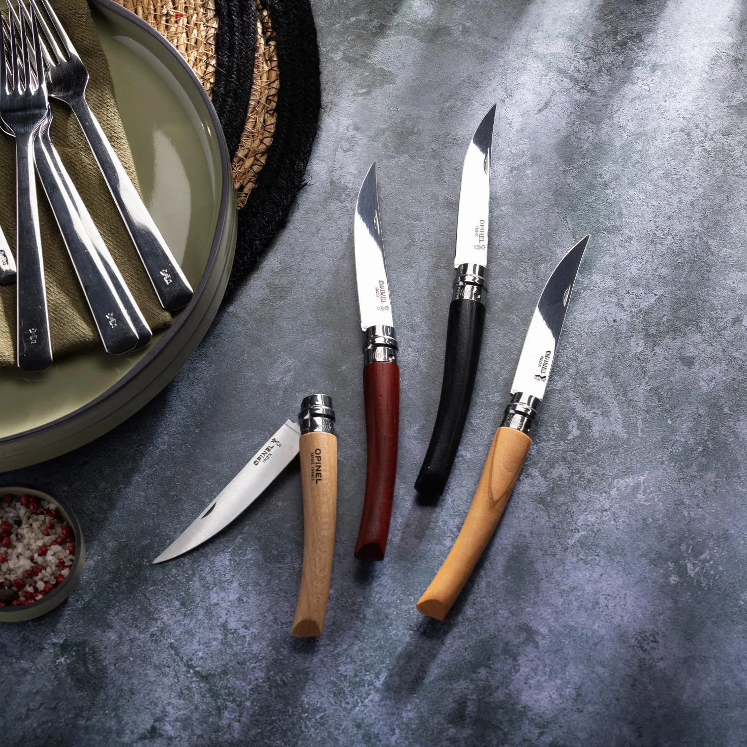 Opinel N10 EFFILE PADOUK POLIGLACE OSTRZA 2023/6