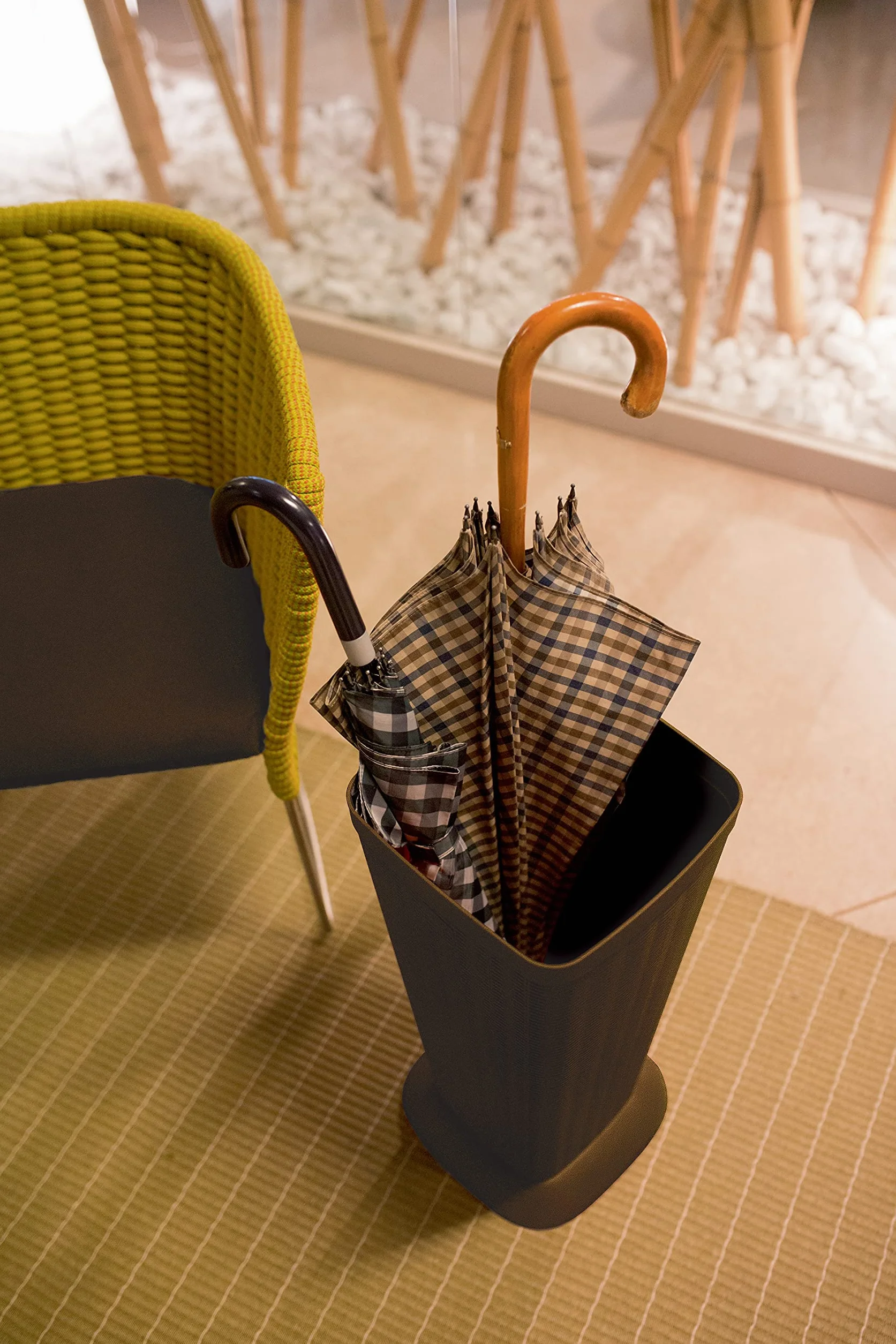 Stefanplast Parasol – stojak Elegance 25,5 x 25,5 x 57 cm w kolorze mokki, 25,5 x 25,5 x 57 cm