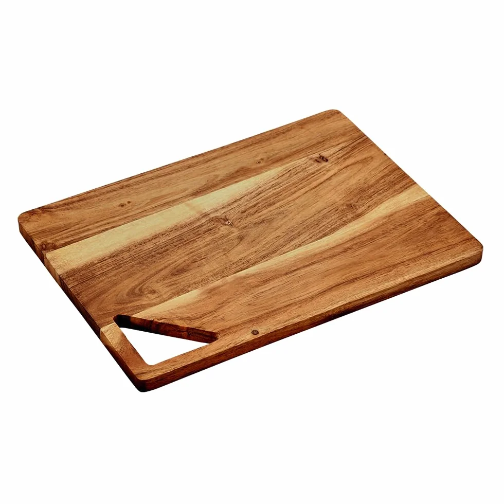 KESPER | deska do krojenia, materiał: drewno akacjowe, wymiary: 35,5 x 25,5 x 1,5 cm, kolor: brązowy | 29141