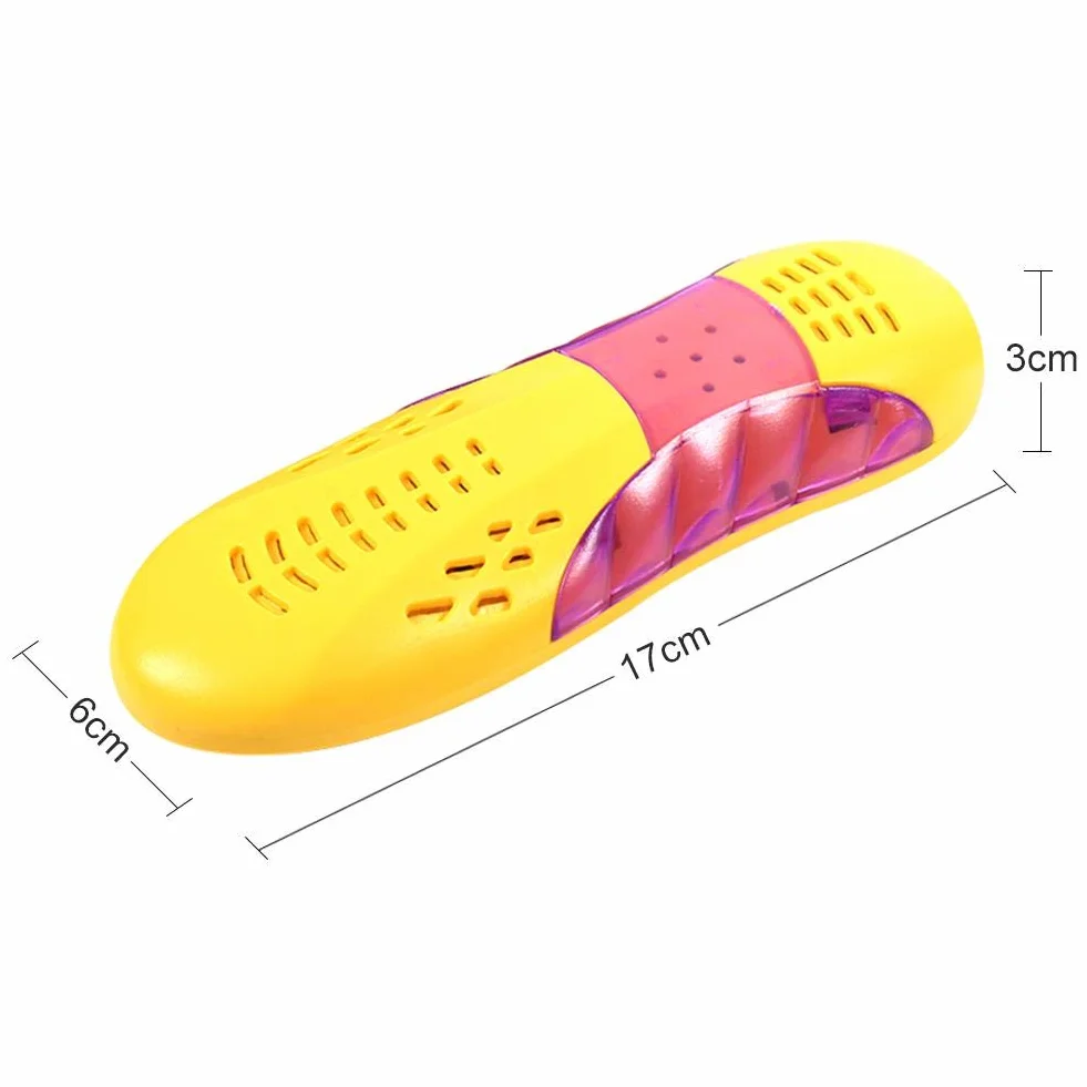 Osusz suszarkę do butów, dezodorant do butów, osuszaj urządzenie z tworzywa sztucznego, wtyczka EU, voilet Light, suszarka do butów, ogrzewanie, buty elektryczne, ogrzewacz do butów