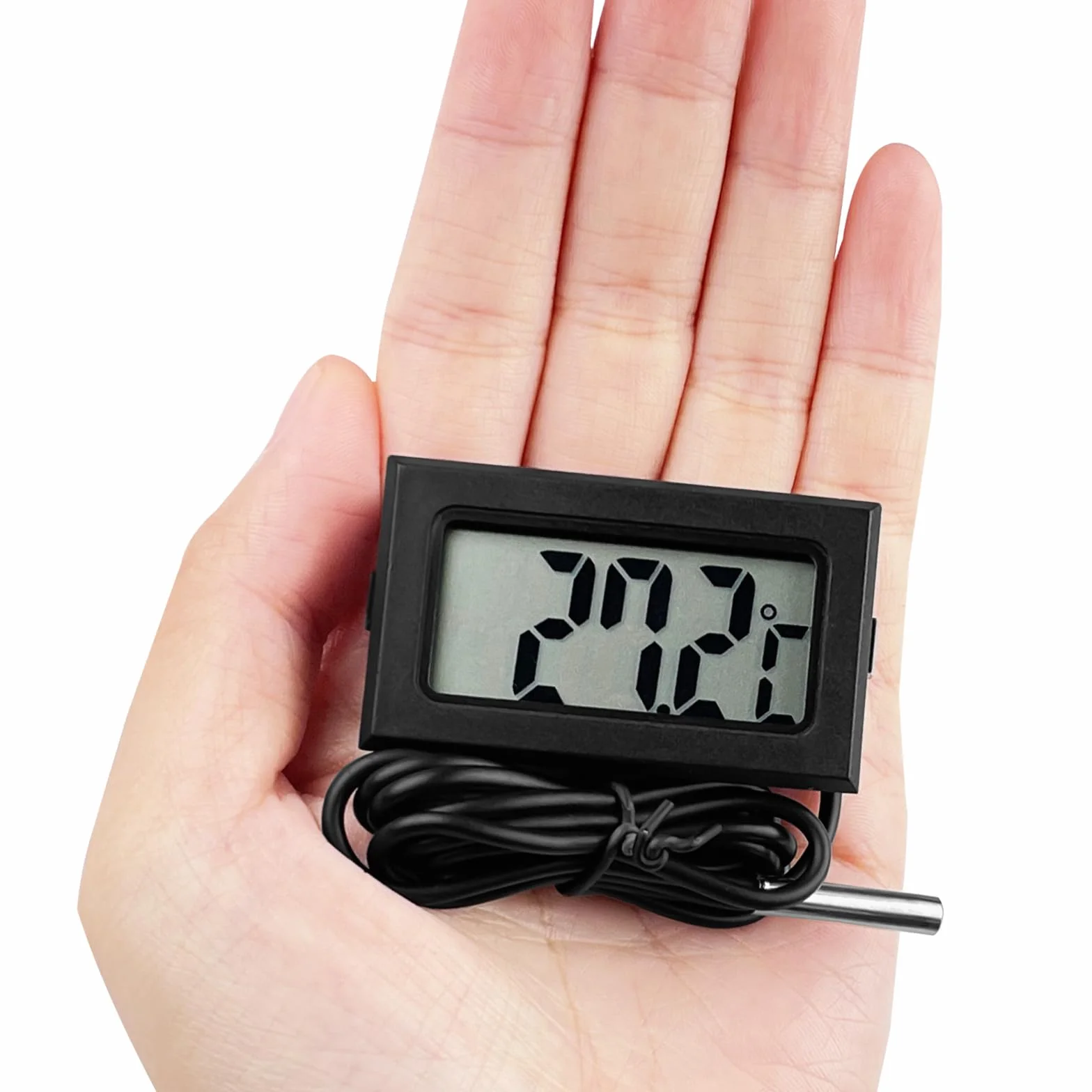 Gvolatee 5 sztuk Cyfrowy termometr LCD
