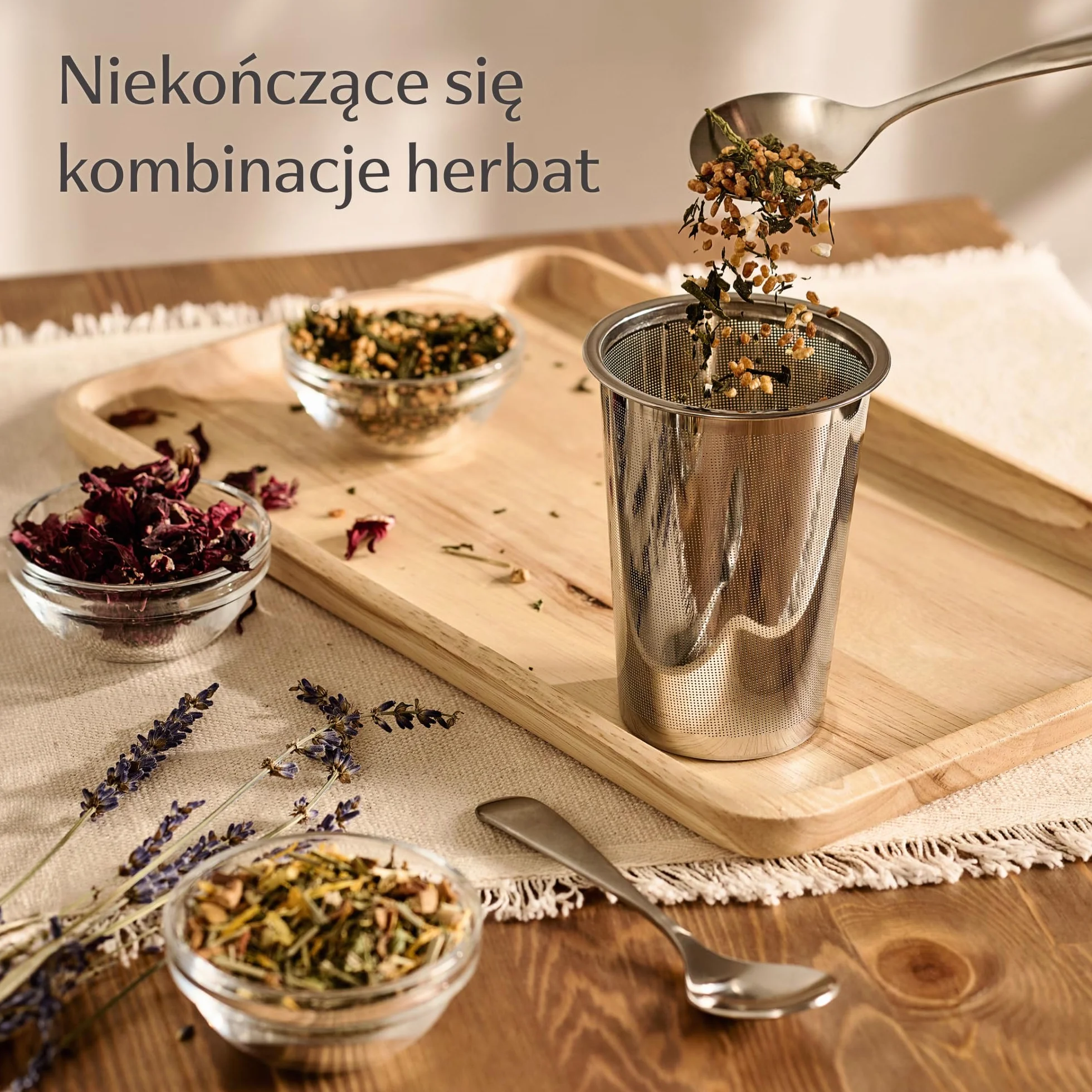 Cosumy Filiżanka do Herbaty z Pokrywką i sitkiem - Szklanka do herbaty z sitkiem i podstawką 400 ml - Duża filiżanka do herbaty ze szkła borokrzemowego - Filtr o drobnych oczkach