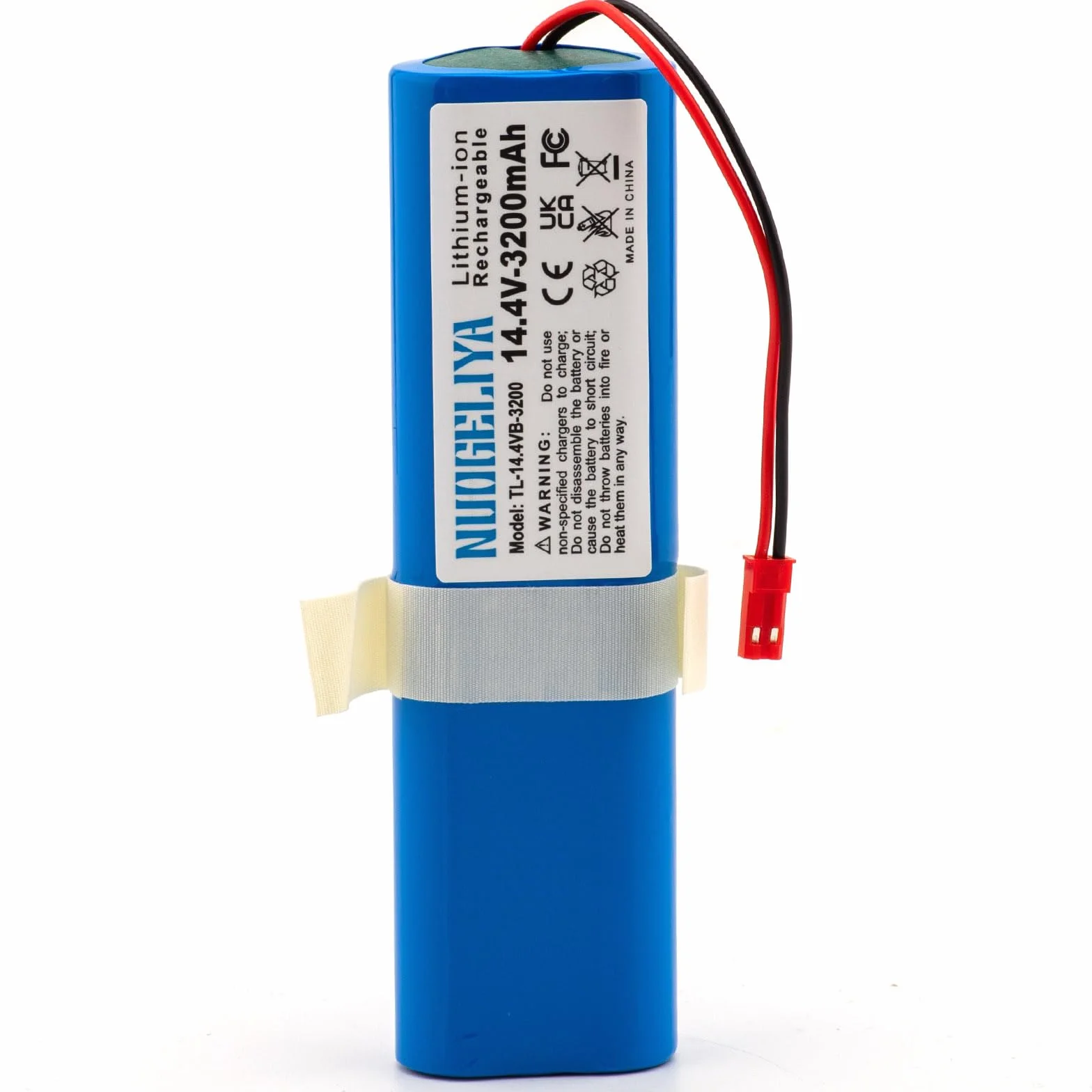 Akumulator zamienny do odkurzacza Medion MD 18500, 18501, 18600, Home Cleaner Home Cleaner robot domowy 14,4 V 3200 mAh Li-Ion