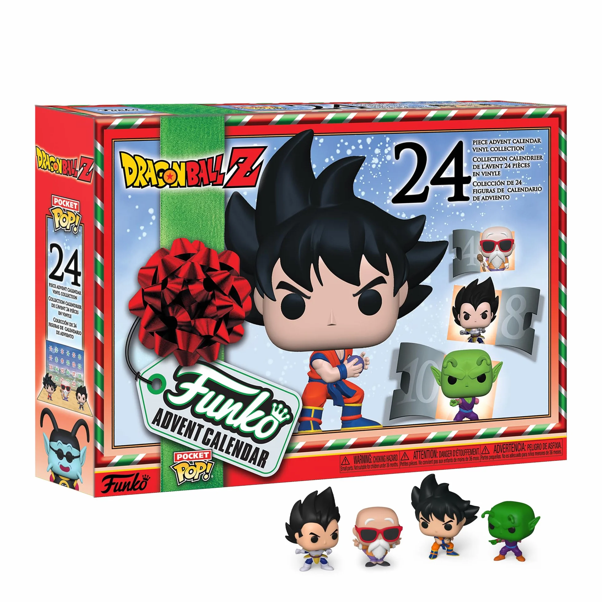 Funko Funko POP! Dragon Ball Z Kalendarz Adwentowy, Wielokolorowy, 24 sztuki, 49660