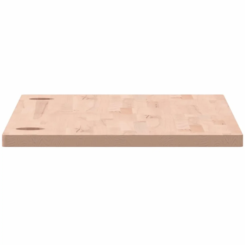vidaXL Blat do biurka 100x50x2,5 cm lite drewno bukowe