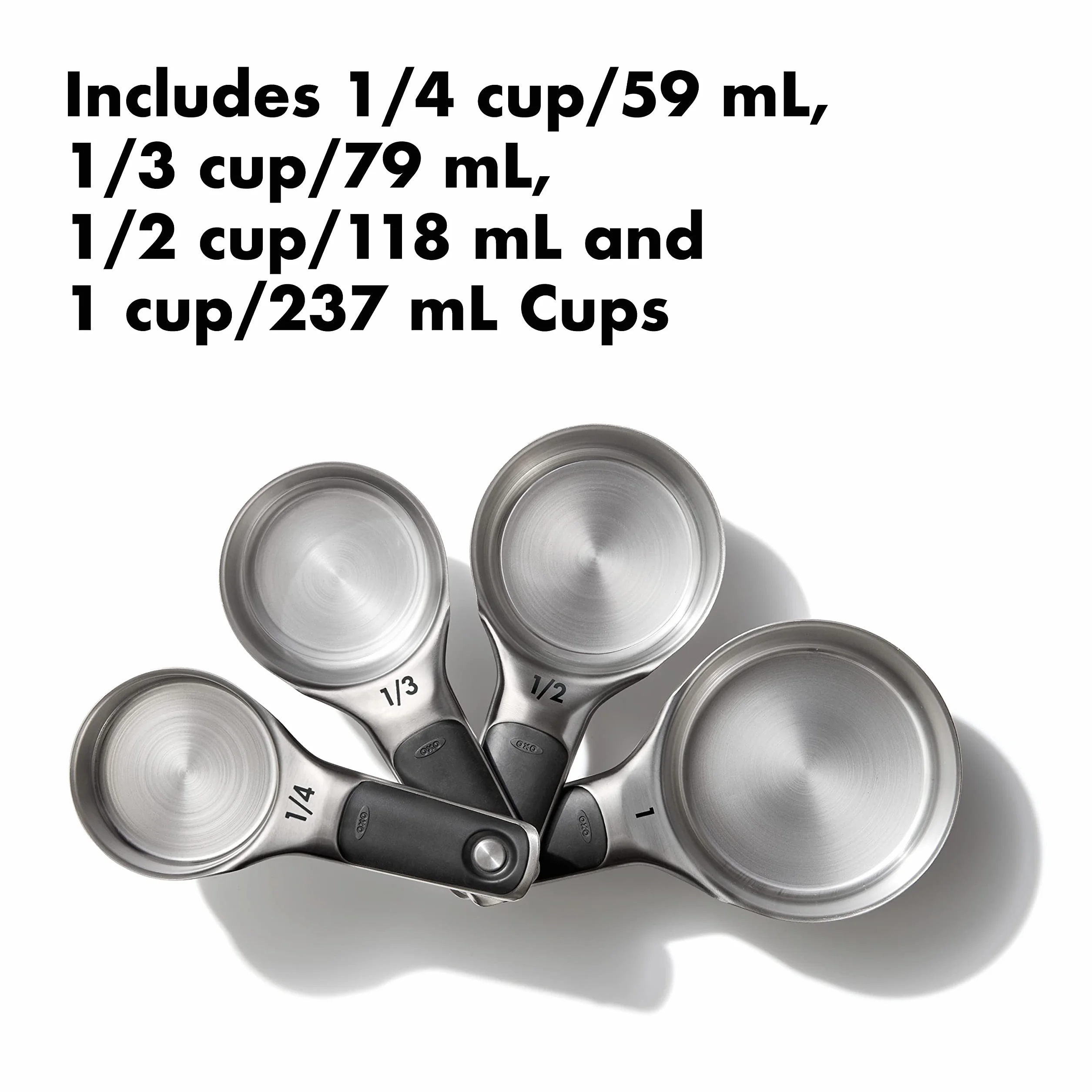 OXO Good Grips zestaw miarek i łyżek, stal nierdzewna
