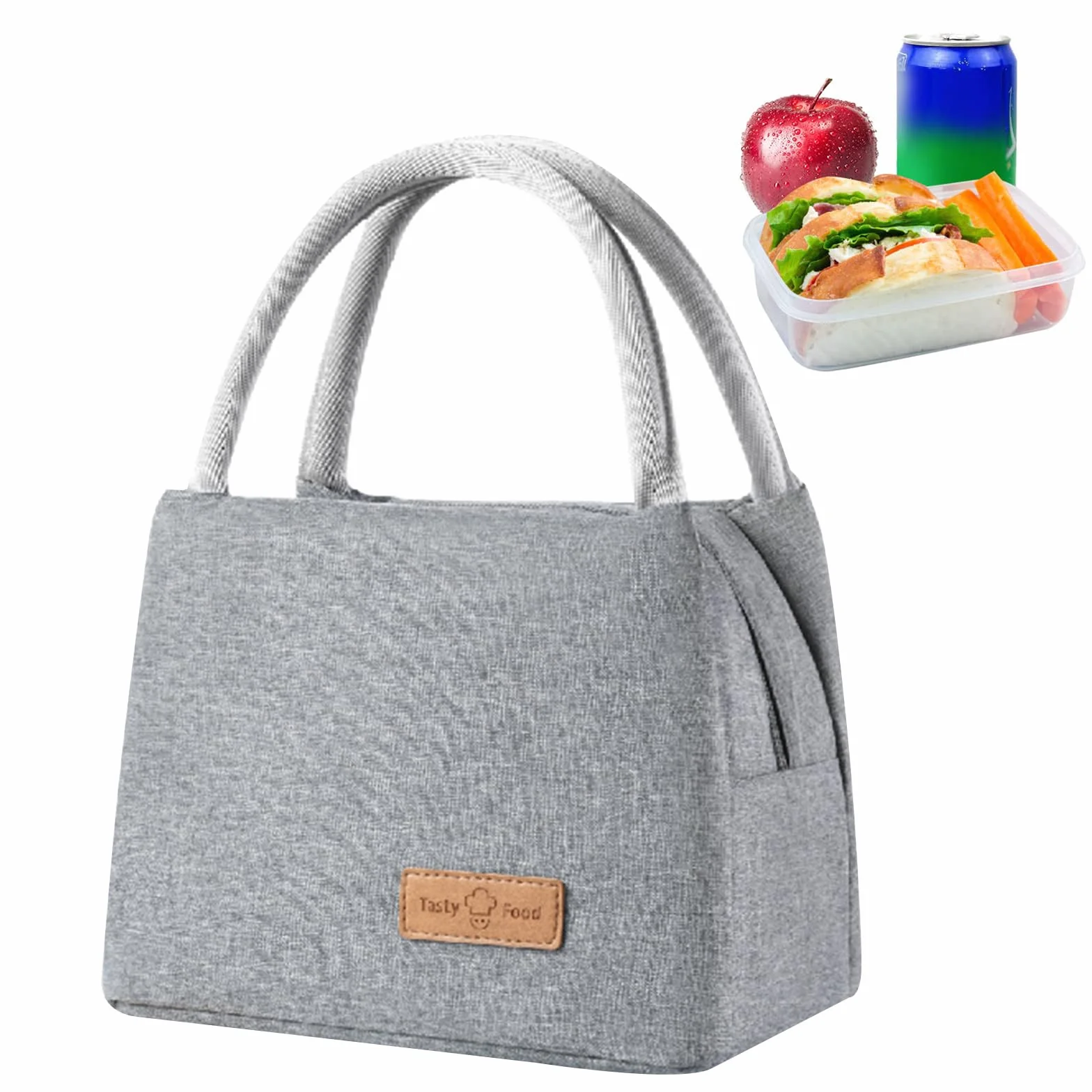 Izolowana torba na lunch, Termiczna torba na lunch,aluminiowa wewnętrzna torba na lodówkę,przenośna termiczna torba na lunch,torba na lunch, wielokrotnego użytku