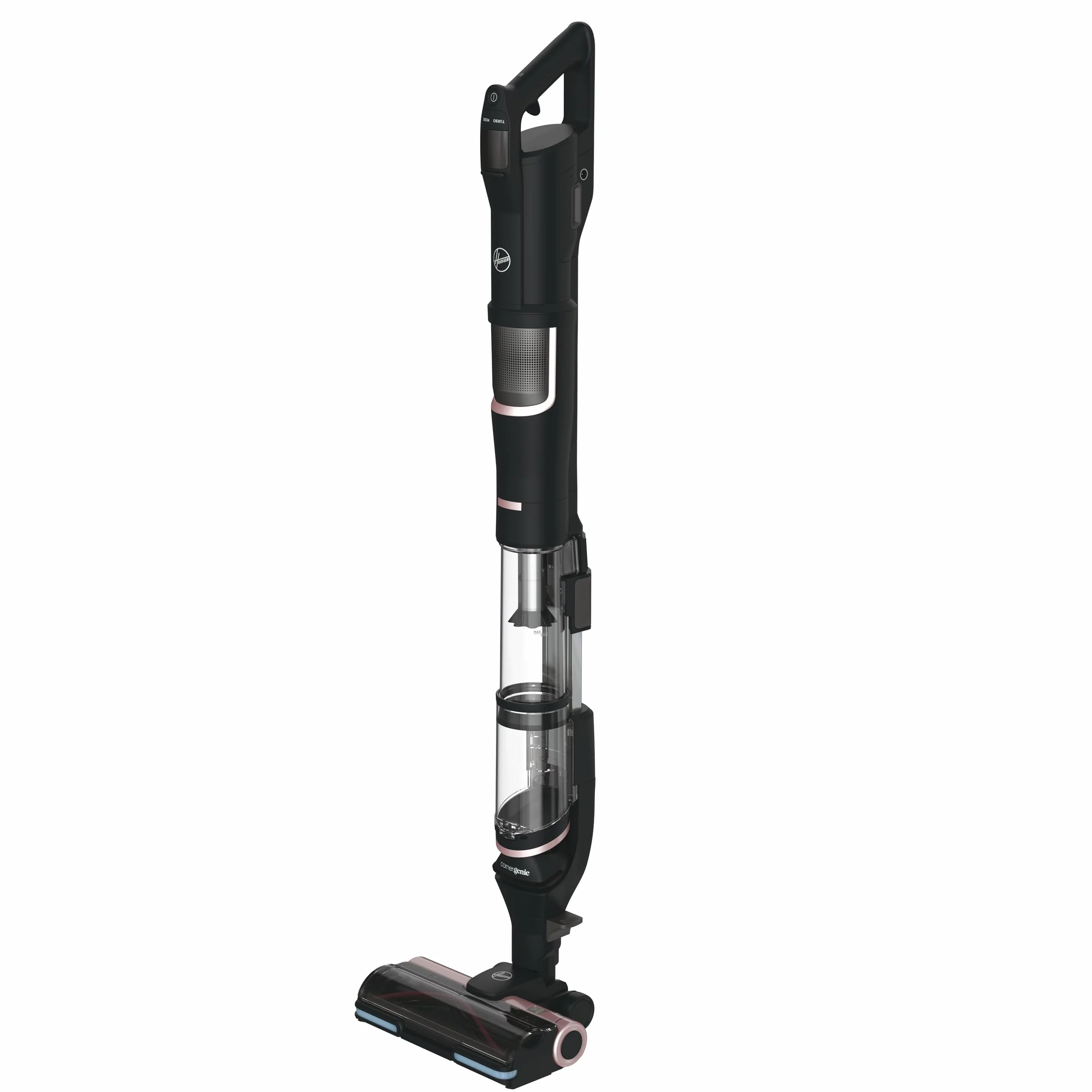 HOOVER HFX odkurzacz akumulatorowy bezprzewodowy z dyszą do sierści zwierzęcej LED CORNER GENIE™ ANTI-TWIST