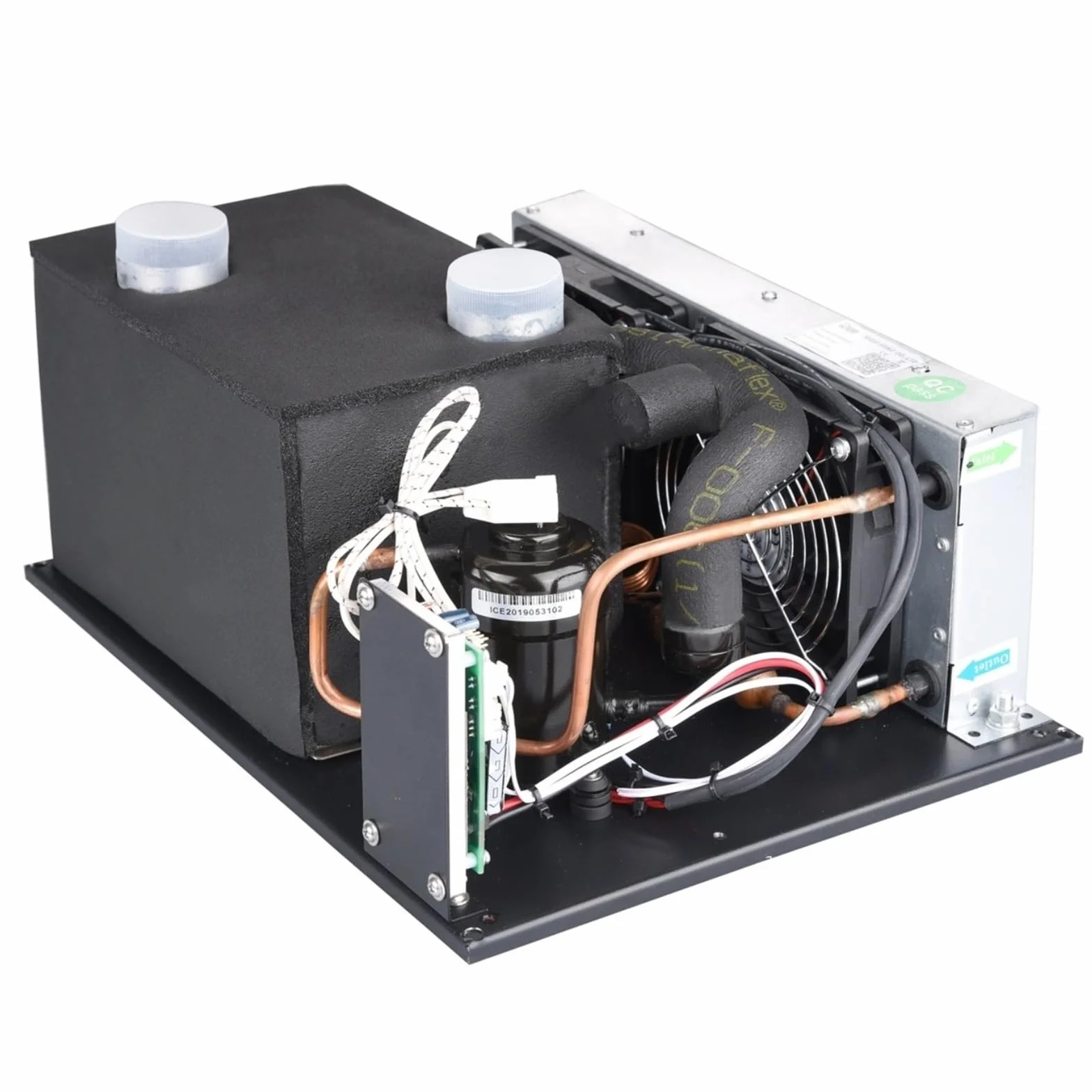 Przenośny klimatyzator, Micro DC Aircon DV1920E-AC, Mini Klimatyzator O Mocy Chłodzenia 450 W, Odpowiedni Do Małych Pomieszczeń I Pojazdów Elektrycznych