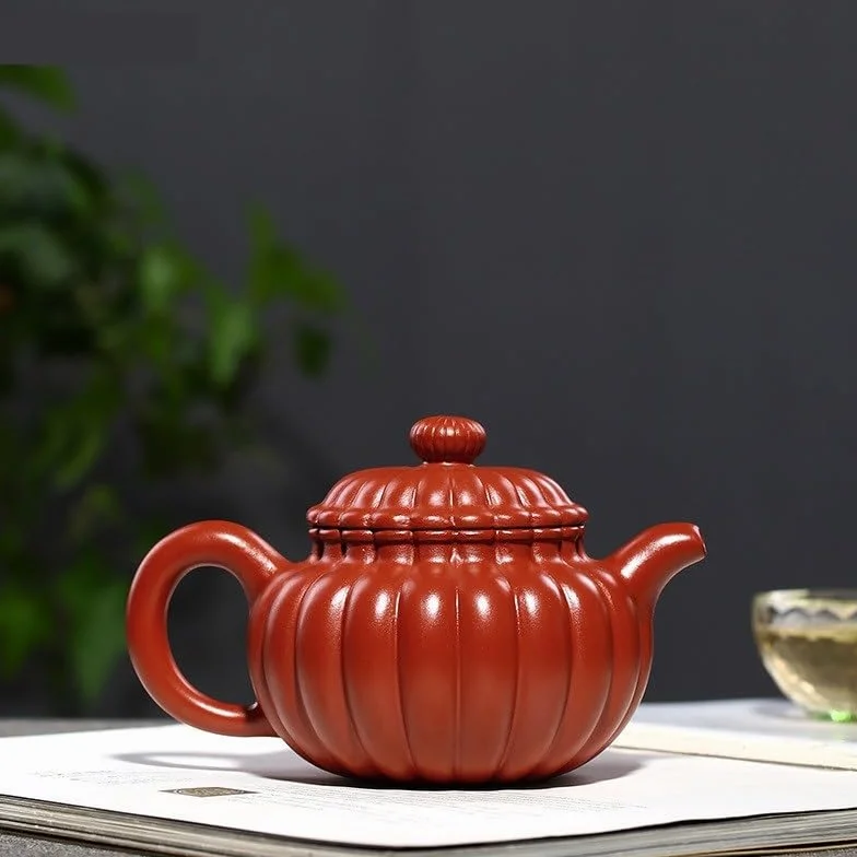 Ceramiczny czajniczek fioletowy 300ml Retro czajniczek domowy chiński czajniczek zestaw do herbaty herbata liściasta zaparzacz do herbaty
