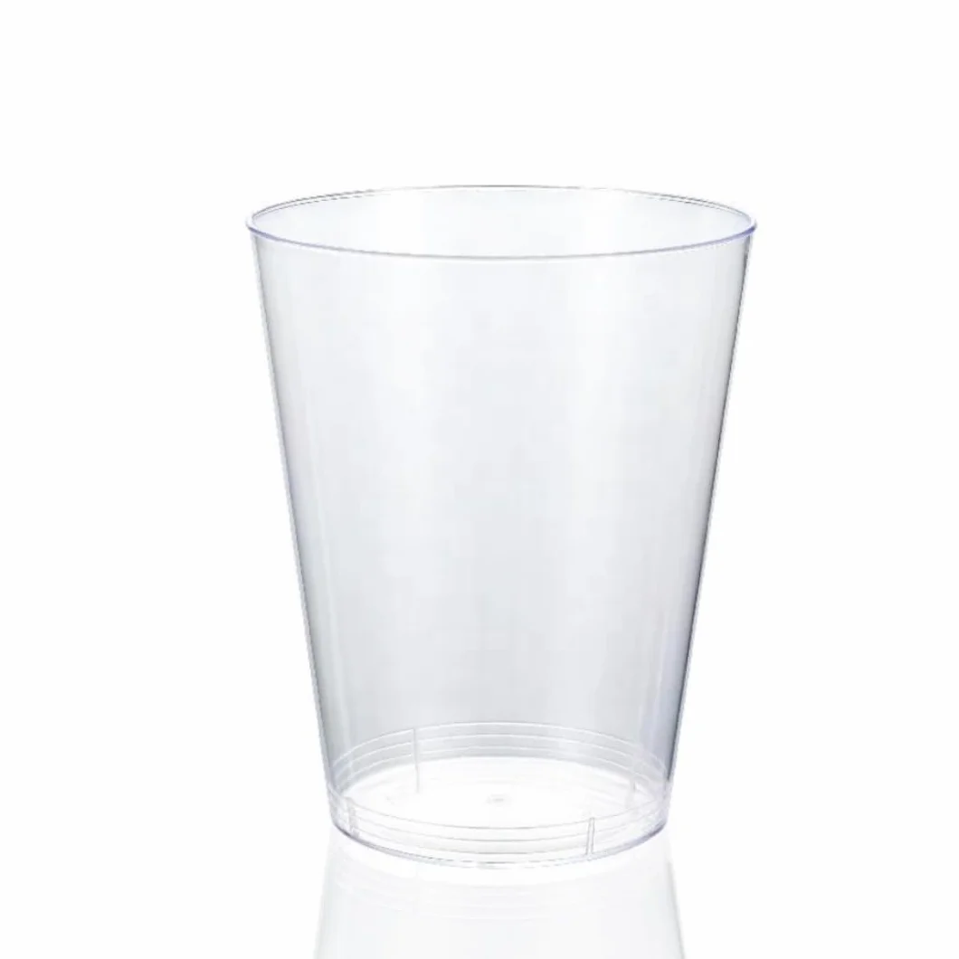 PARENCE.- Zestaw 15 plastikowych kubków wielokrotnego użytku o pojemności 500 ml - sztywne kubki polipropylenowe (PP) - idealne na imprezy, kempingi, grille, imprezy -