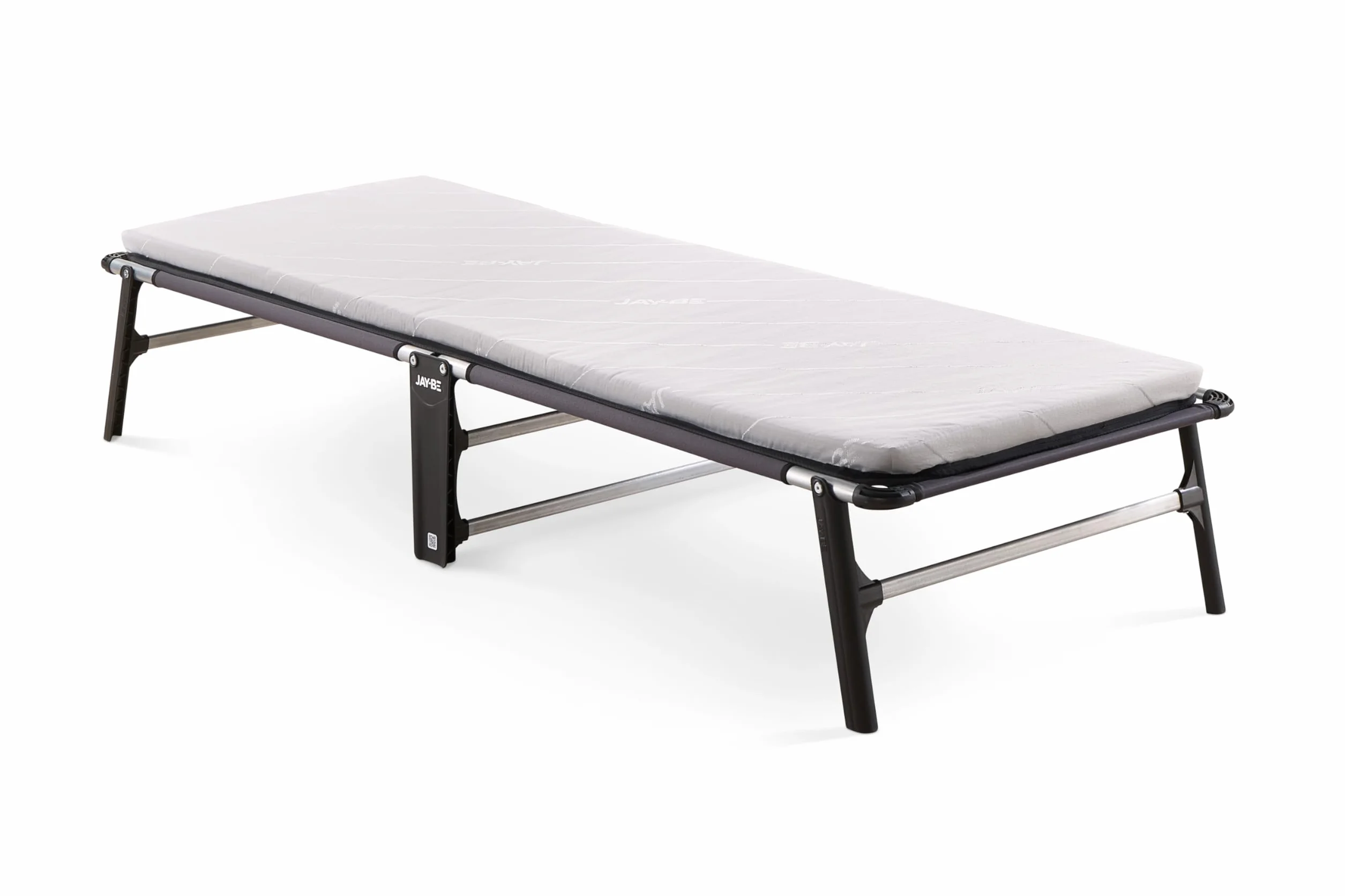 JAY-BE® CE70 Kompaktowe łóżko składane z materacem z e-włókna, pojedyncze