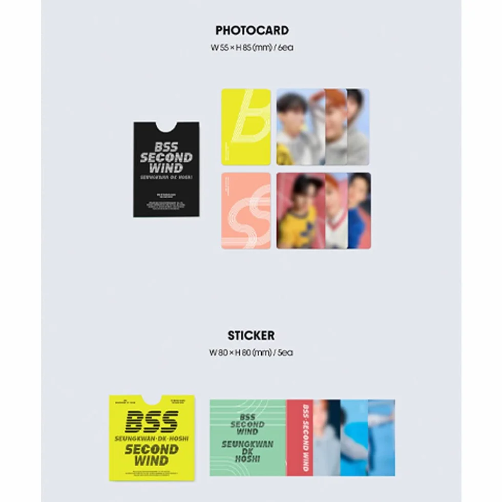 BSS SEVENTEEN - 1. pojedynczy album SECOND WIND (wersja specjalna)