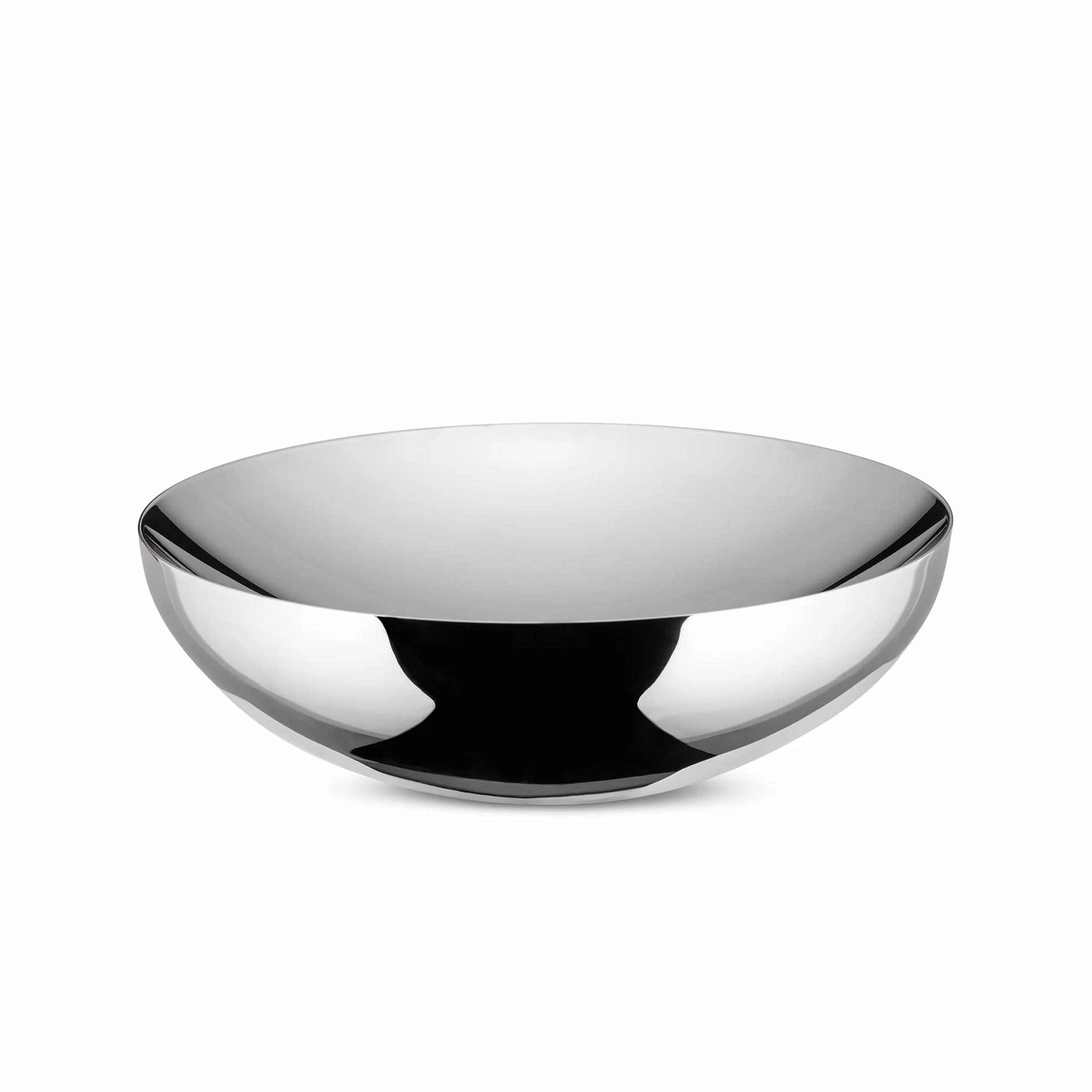 Alessi Podwójna miska (DUL02/32), srebrna, 32 cm