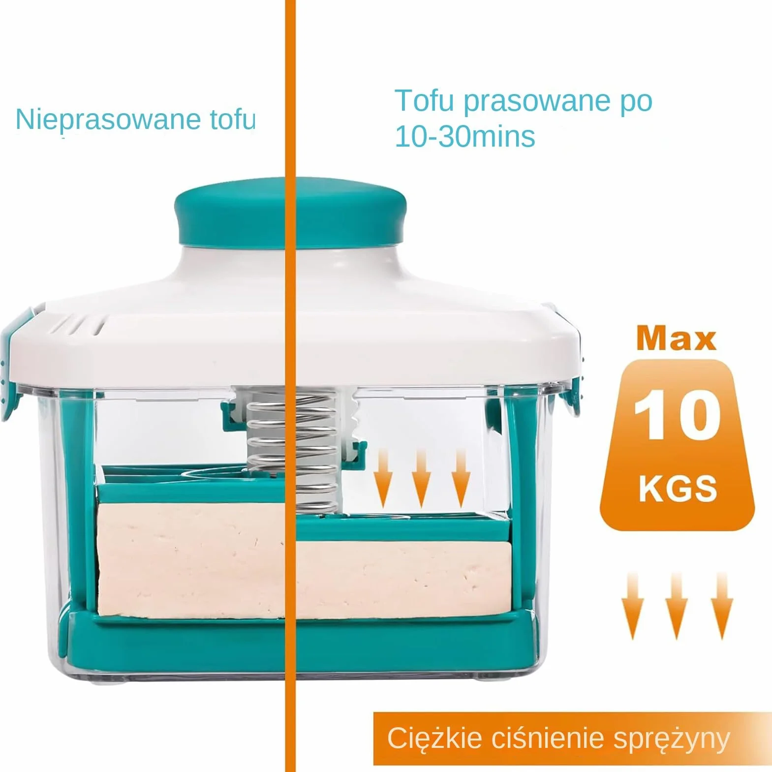 Prasa Do Paneer - Regulowana Forma Do Z Otworami Odp?ywowymi - Akcesoria Kuchenne Robienia Domowego Sera Paneer I Jogurtu A Tak?e Przyj?cia Urodzinowe ?wi?ta Gotowanie I Przygotowanie