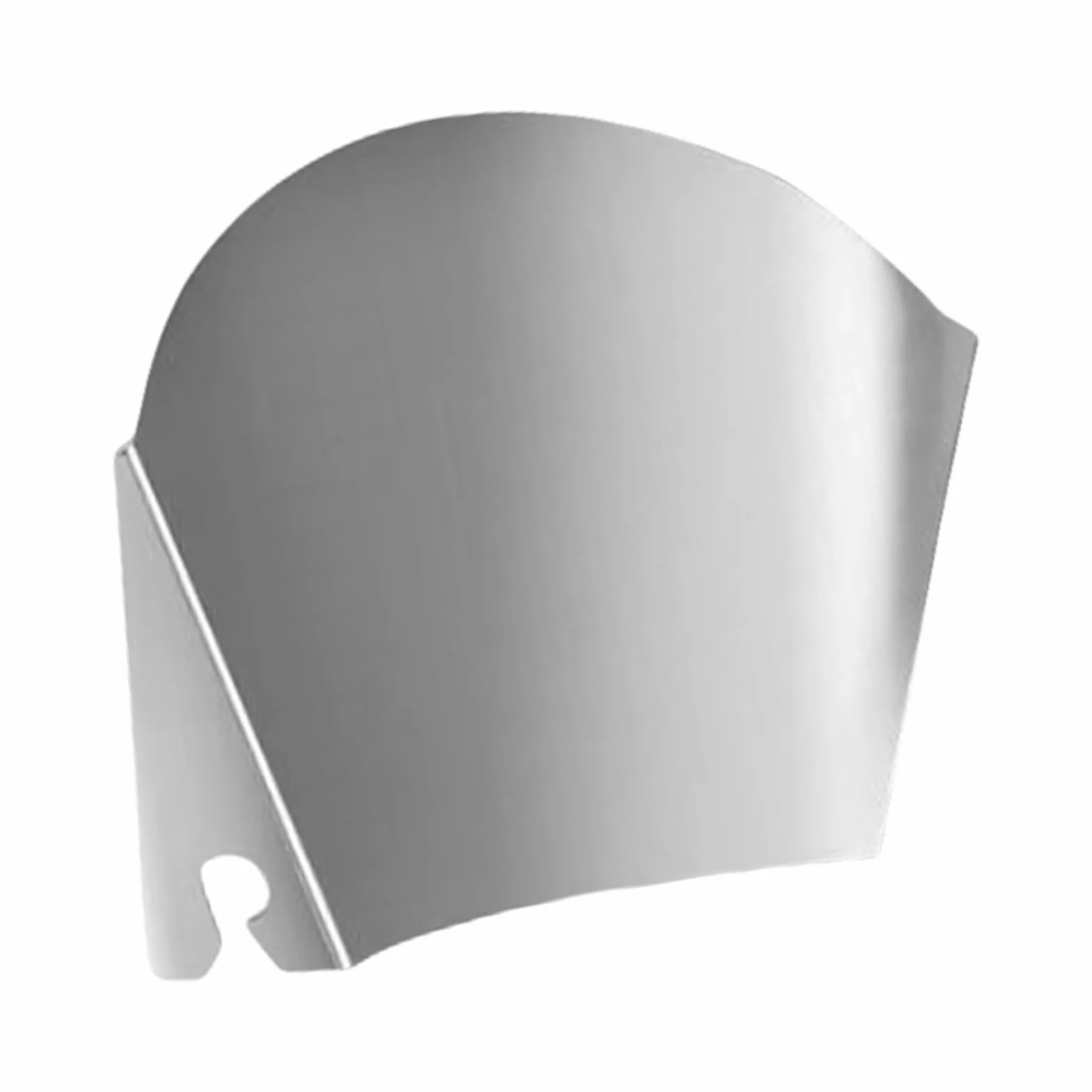Kitchen Mixer Pouring Shield, Anti-Splash Pour Chute, Stainless Steel Splatter Guard, Protective Mixer Cover, Versatile Kitchen Accessory 7.87x15.35 inches for Glass Bowl
