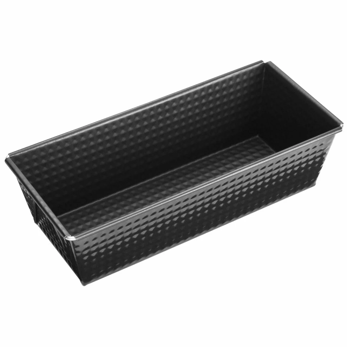 Zenker Z6514 forma w kształcie pudełka, królewska forma do ciasta z powłoką zapobiegającą przywieraniu, wysokiej jakości forma do pieczenia w kolorze czarnym