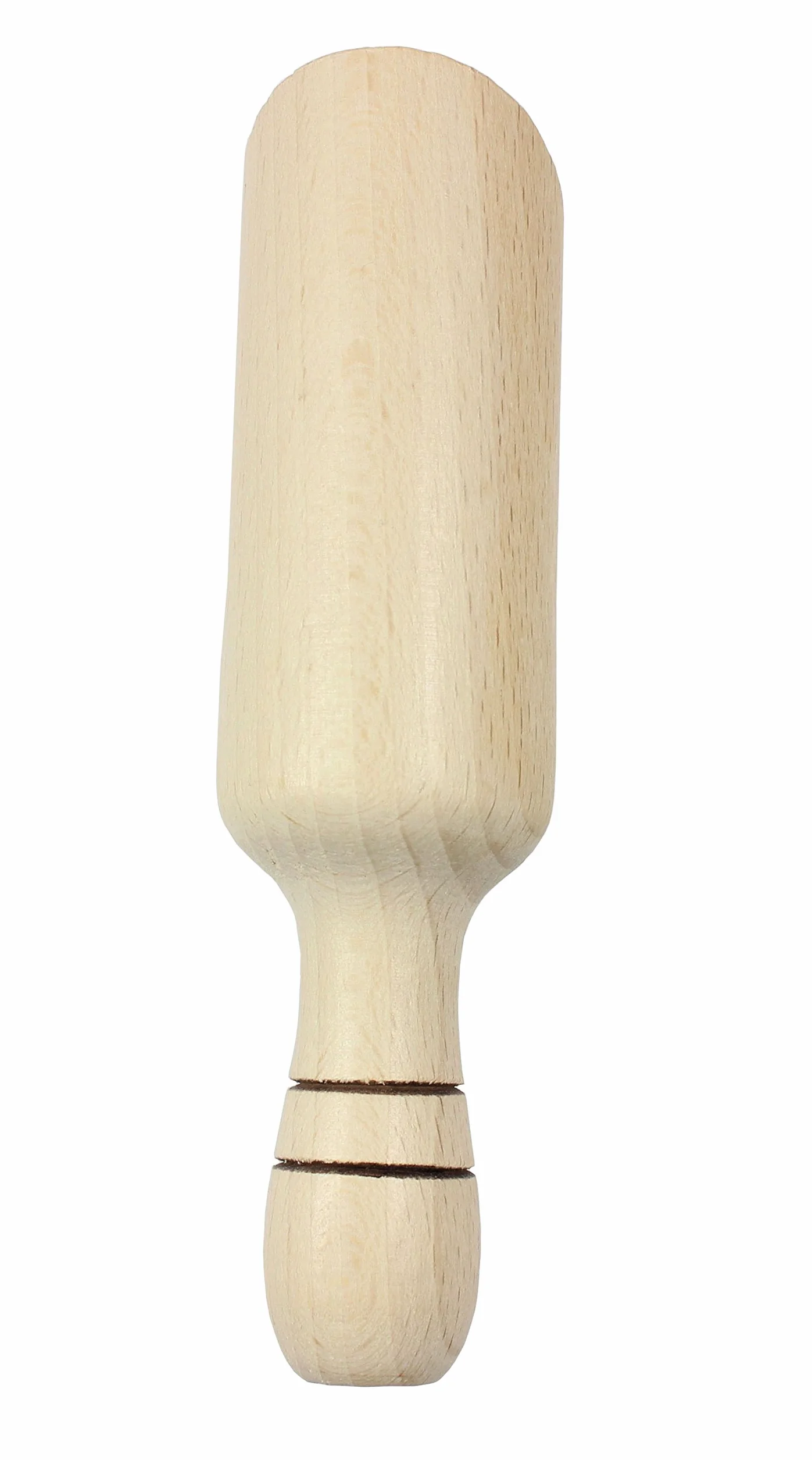 efo Duża drewniana łopatka - rustykalna łopatka do soli łazienkowej - wielofunkcyjna drewniana łyżka - drewniana łyżka do soli i przypraw - stylowa drewniana łyżka do cukierków - miarka do proszku do