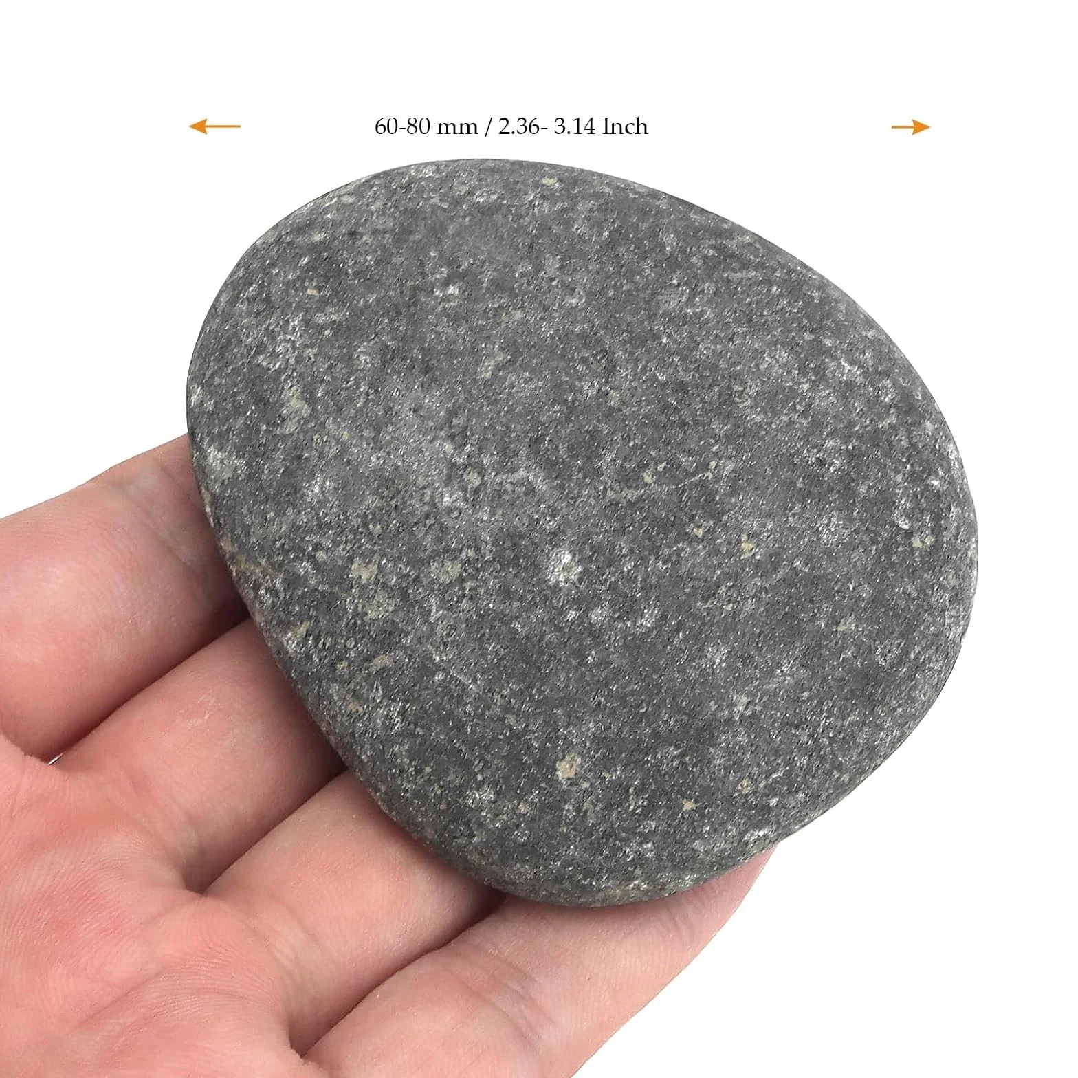 10 sztuk płaskich kamieni do malowania, 6-8 cm, gładkie, duże kamyki, kamienie naturalne, kamienie dekoracyjne, kamień rzeczny do malowania mandali, ogrodu, doniczek, akwariów