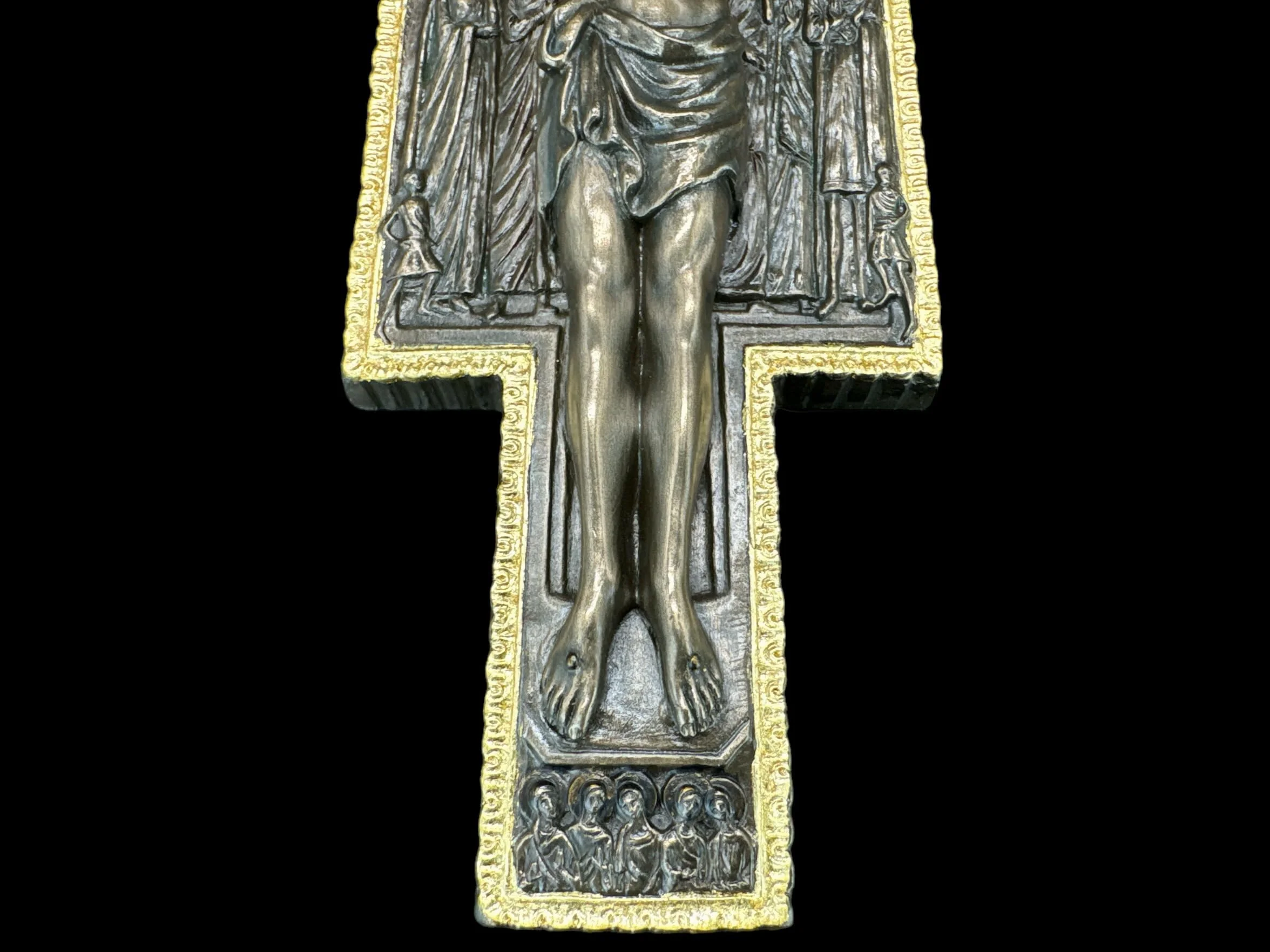 57 SPECIAL REPLICAS Rzeźba dekoracyjna figurka krucyfiks krzyż San Damiano, figurka jako prezent do salonu, dekoracja figurki, dekoracja