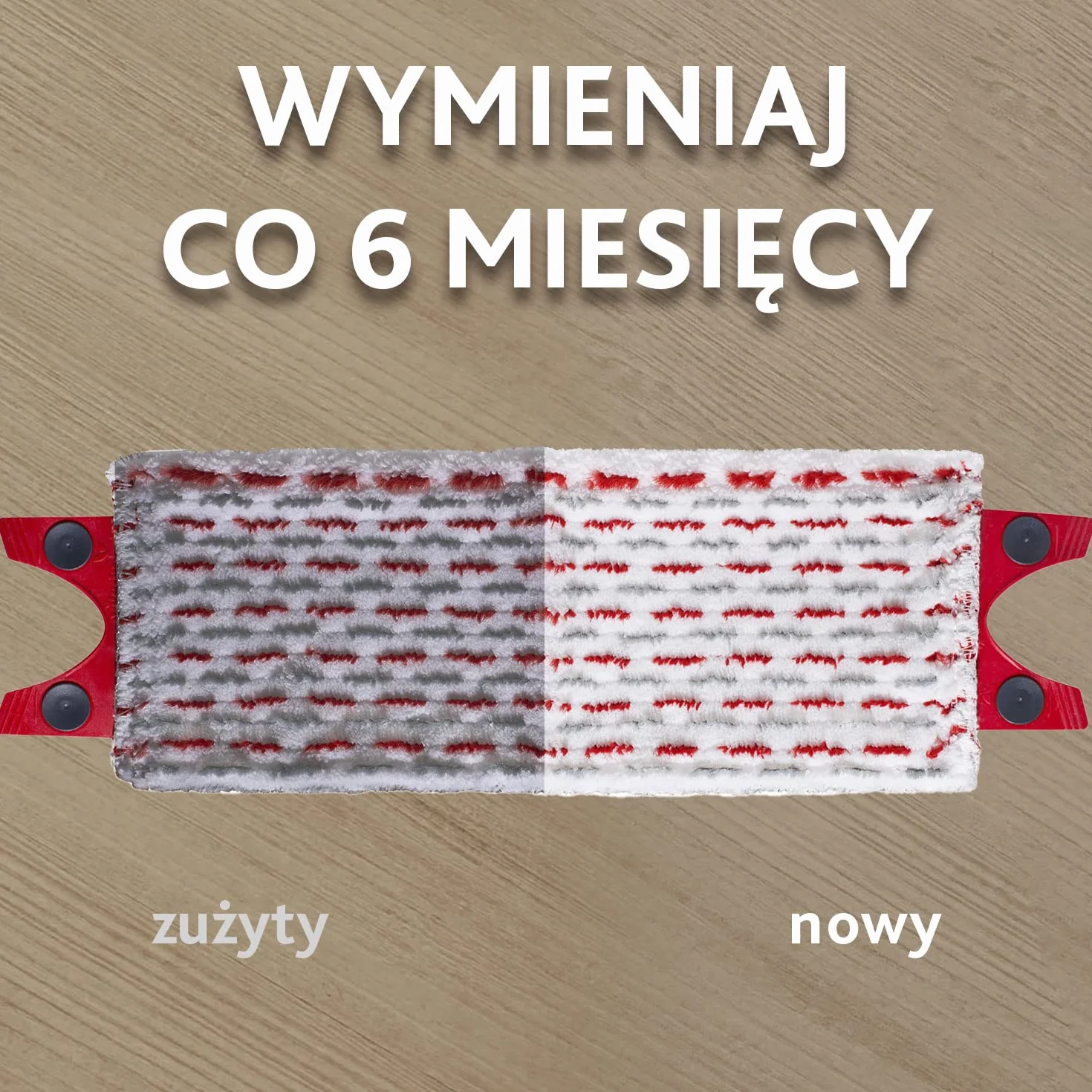 Vileda Wkład do mopa płaskiego Ultramax, Ultramax Turbo i Mopa Ultramax 1-2 Spray | Zaawansowana technologia | Do każdego rodzaju podłóg |