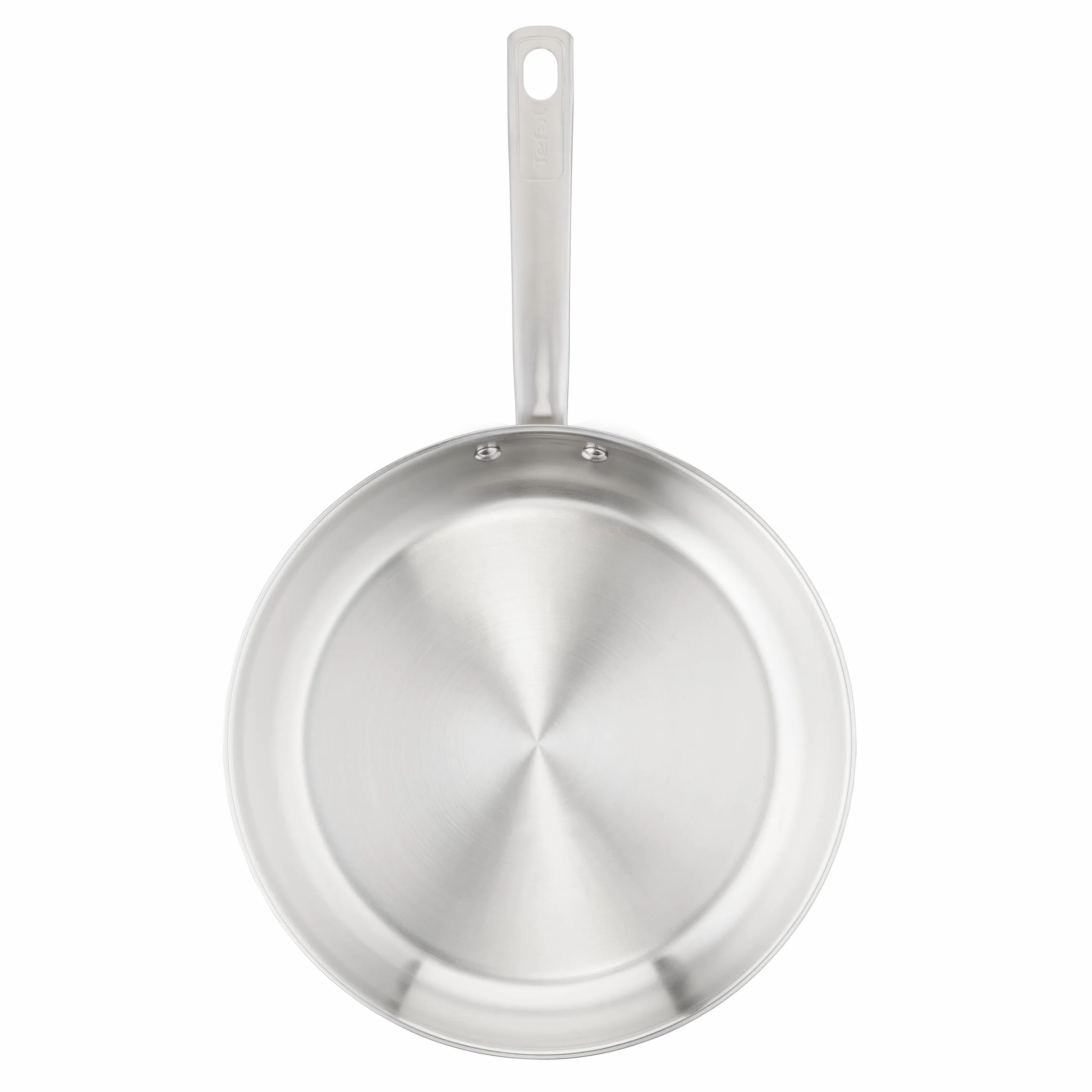Tefal Virtuoso Zestaw Patelni, Stal Nierdzewna, Srebrny, 24 + 28 cm