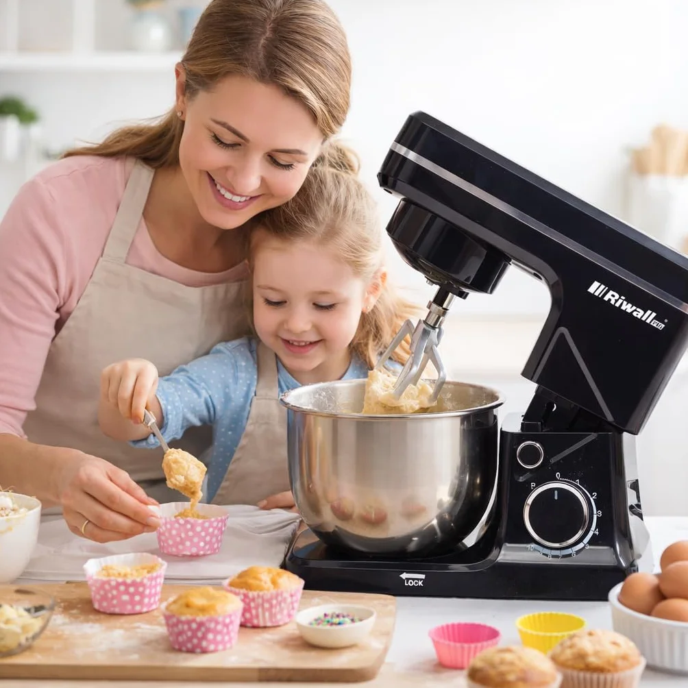 ROBOT KUCHENNY PLANETARNY MIKSER 2500W 7w1 WIELOFUNKCYJNY 4L RIWALL RRP-01