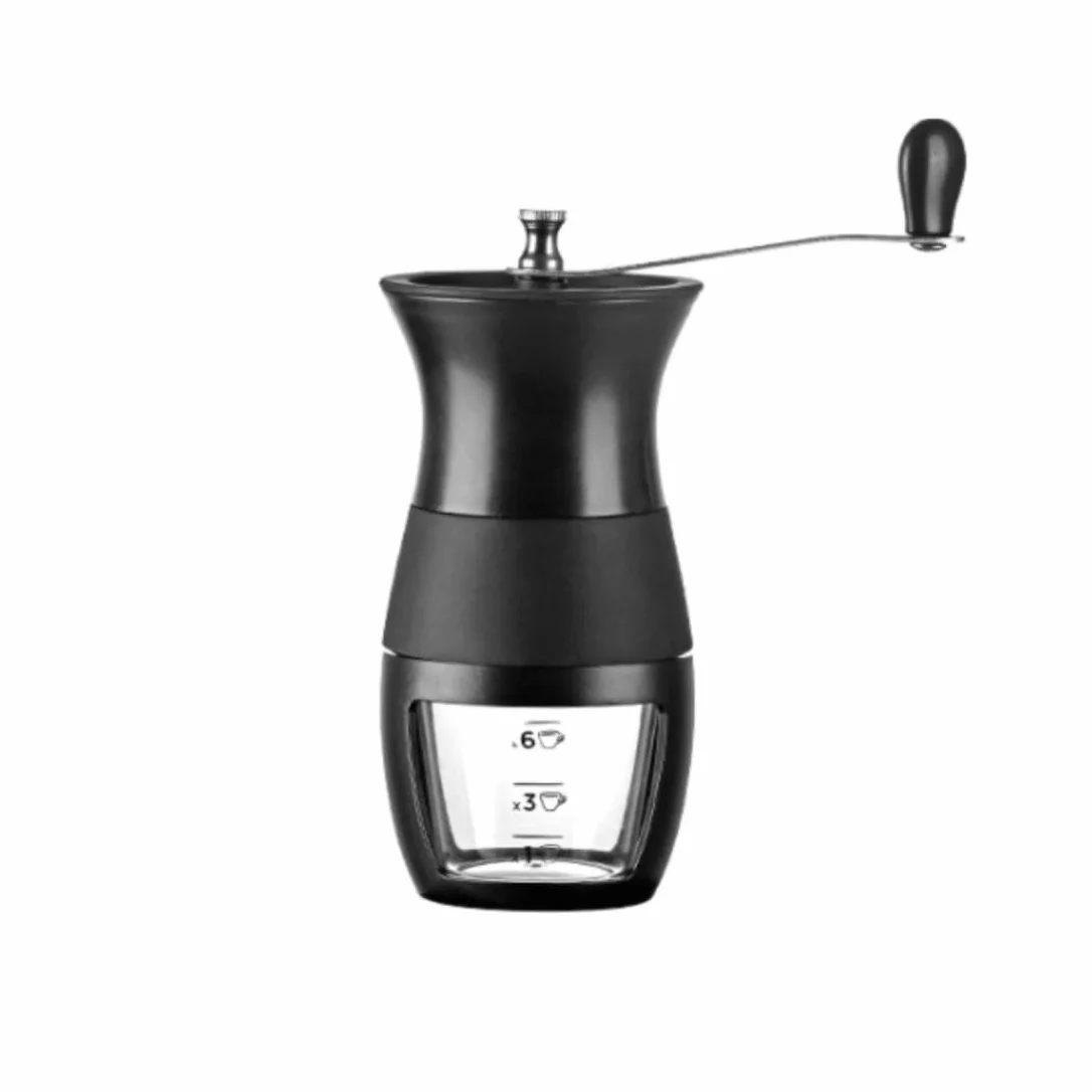 French Press Ręczny Młynek Do Kawy Z Ceramicznymi Żarnami Regulowana Szorstkość Domu I Podróży Dzbanek Kawy