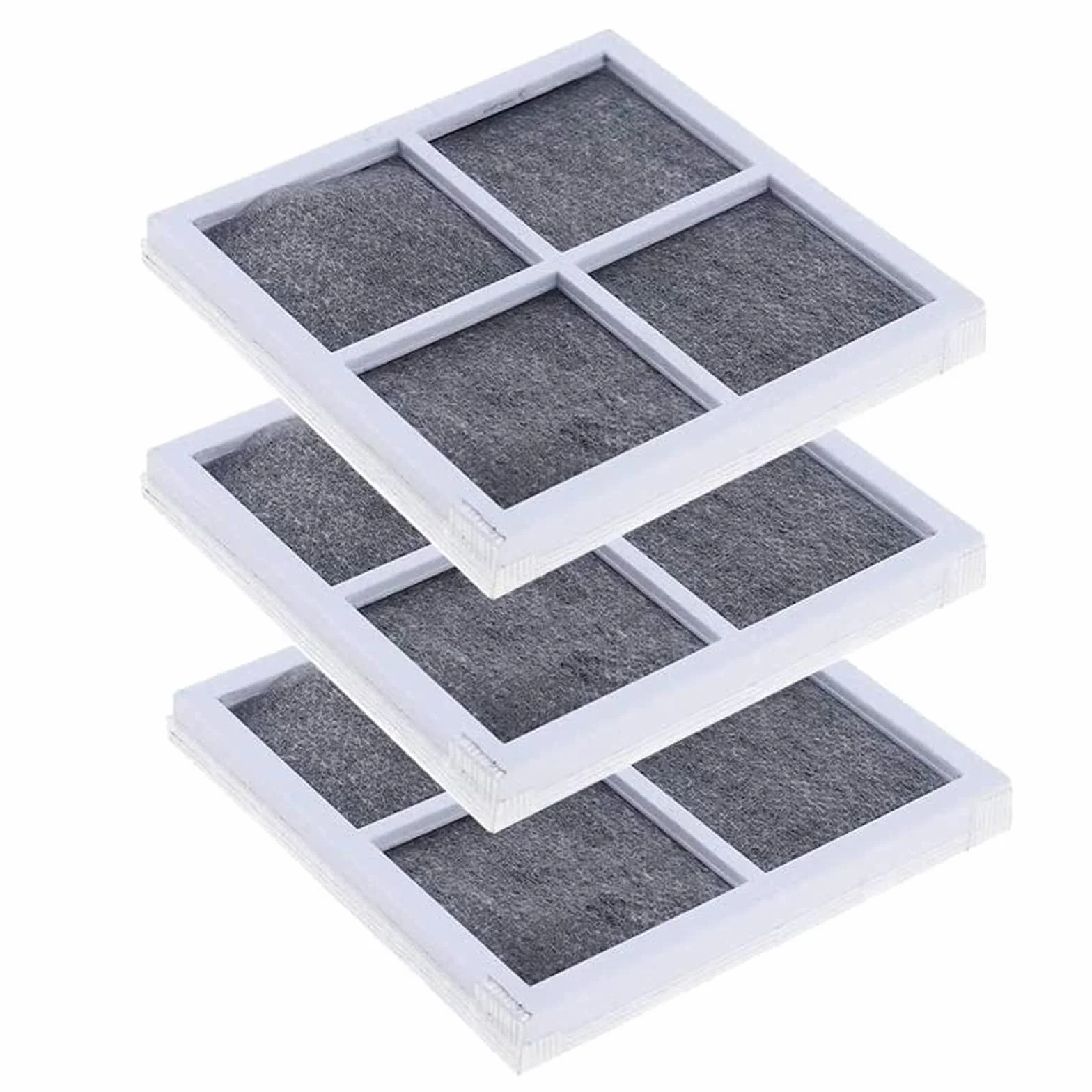 3-pak Filtr Powietrza LT120F, Świeży Filtr do Lodówki LG, ADQ73214404, Kenmore 469918
