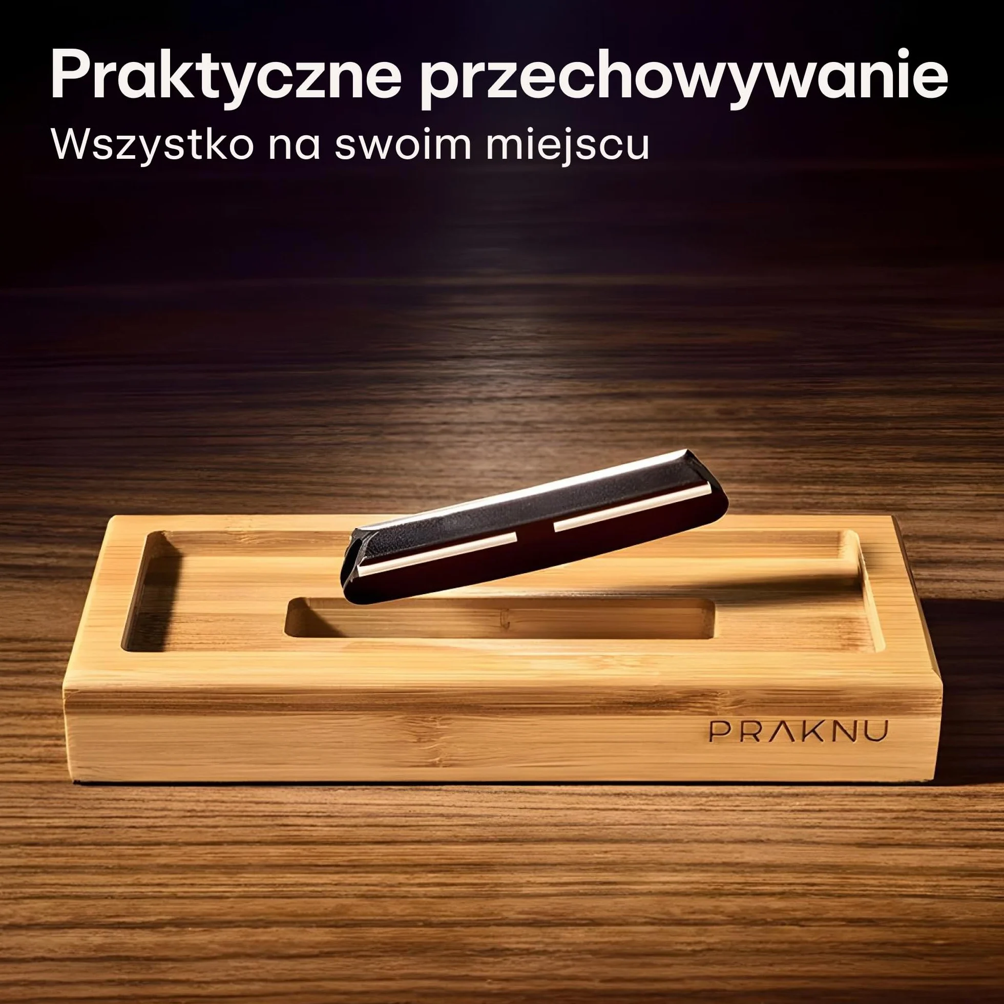 Kamień do ostrzenia noży 1000/6000 - Ostrzałka do noży z antypoślizgowym silikonem i podstawą z bambusa - Odpowiedni dla początkujących - dla optymalnej ostrości