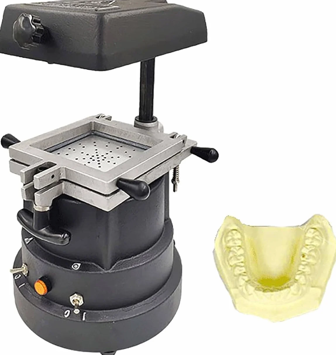 Maszyna do formowania próżniowego w stomatologii o mocy 1200 W, sprzęt laboratoryjny do termoformowania, laminator stomatologiczny, narzędzie do produkcji materiałów stomatologicznych