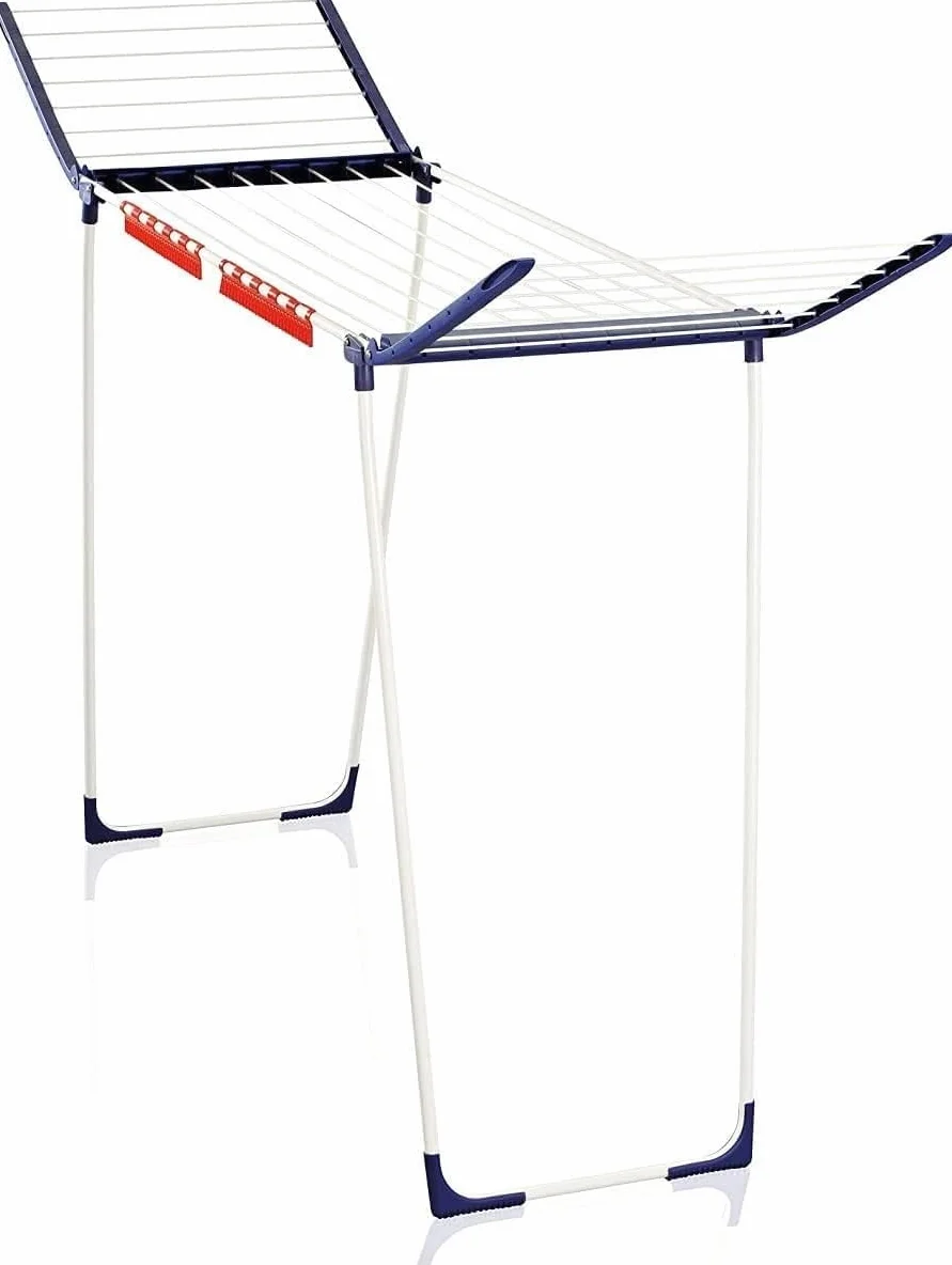 Leifheit Pegasus 180 Solid Maxx Suszarka Stojąca, Wielokolorowy, 120 x 56 x 28.5 cm