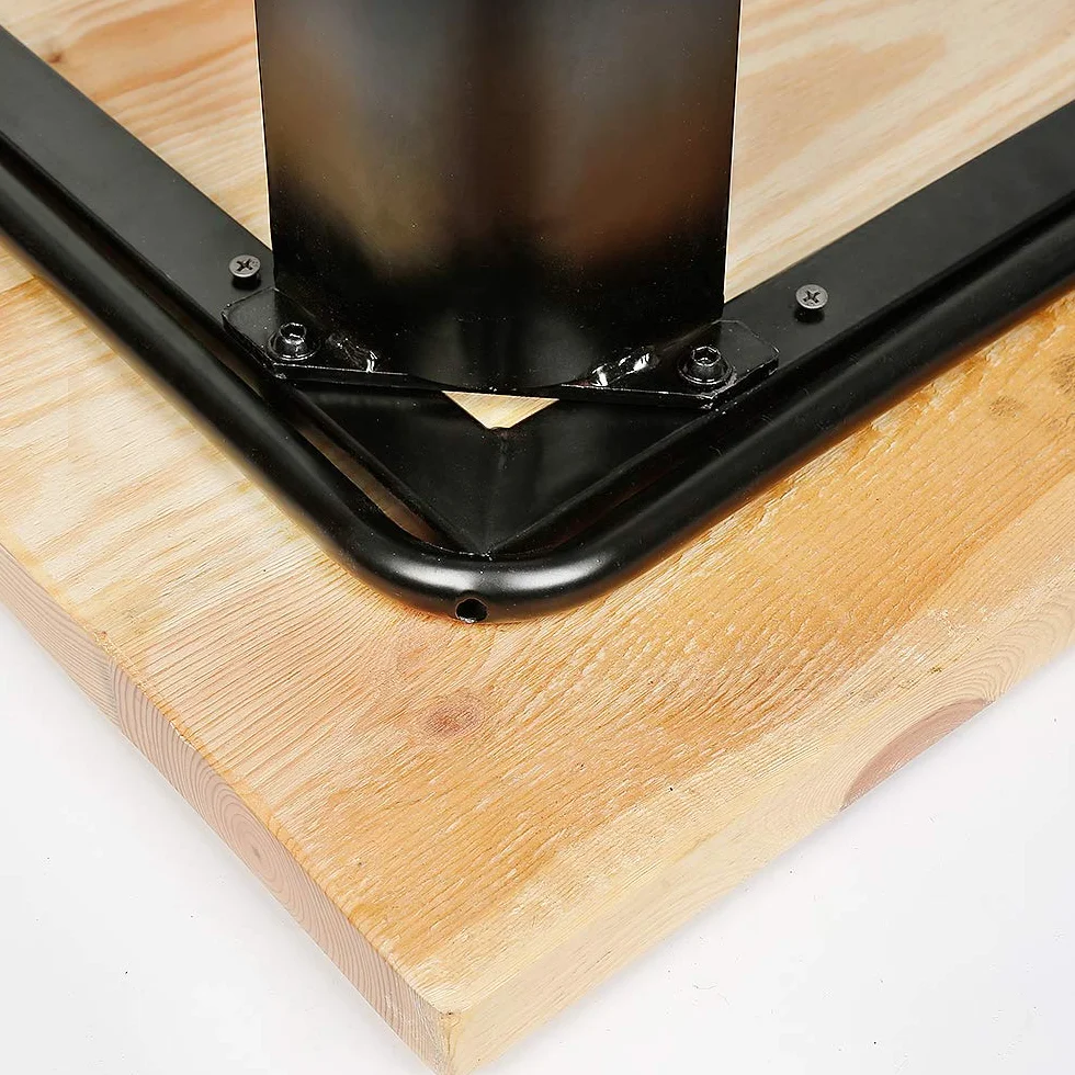 Stolik barowy drewniany metalowy stół jedzący stojący żelazo industrialny stół bistro, kwadratowy wysoki stół 60 x 60 x 110 cm jeść stojący metalowy styl industrialny, dla 2-4 osób