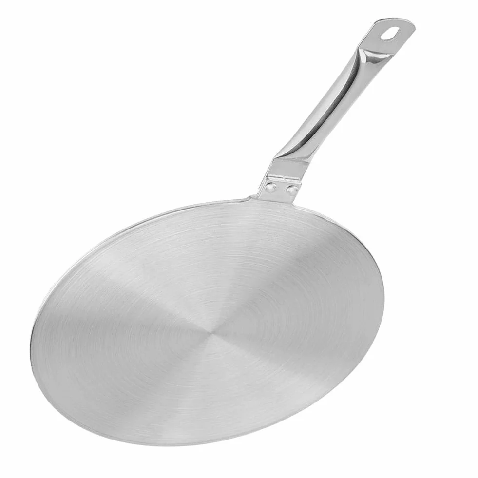 P?yta grzejna do kuchenki gazowej, 1 szt. konwerter ze stali nierdzewnej do kuchenki gazowej/elektrycznej/indukcyjnej zaopatrzenie gospodarstwa domowego (20 cm)