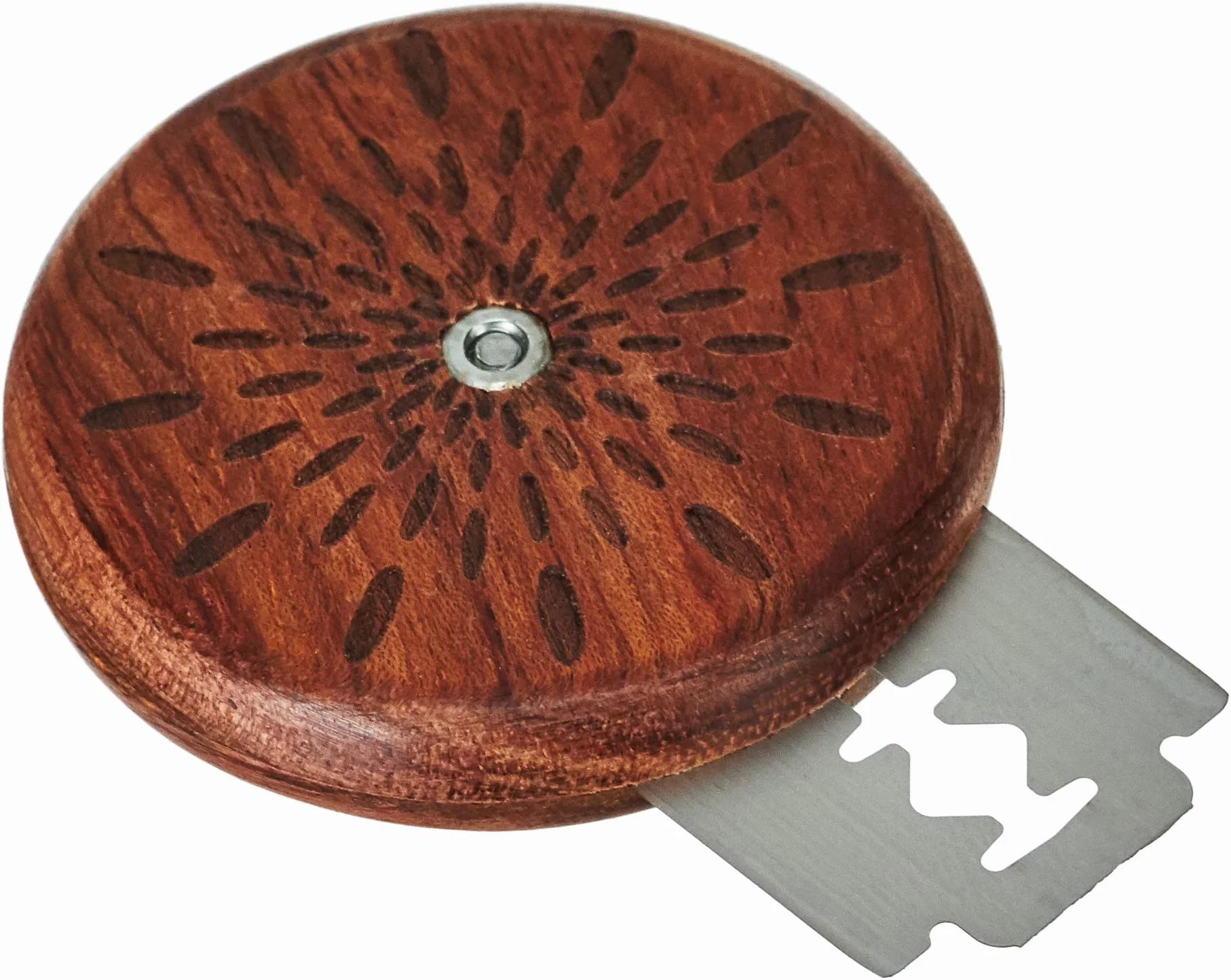 Wundermix - WunderStyler® Compact, nóż piekarski do chleba z ostrzem do golenia, nóż do ciasta z drewna, nóż do cięcia.
