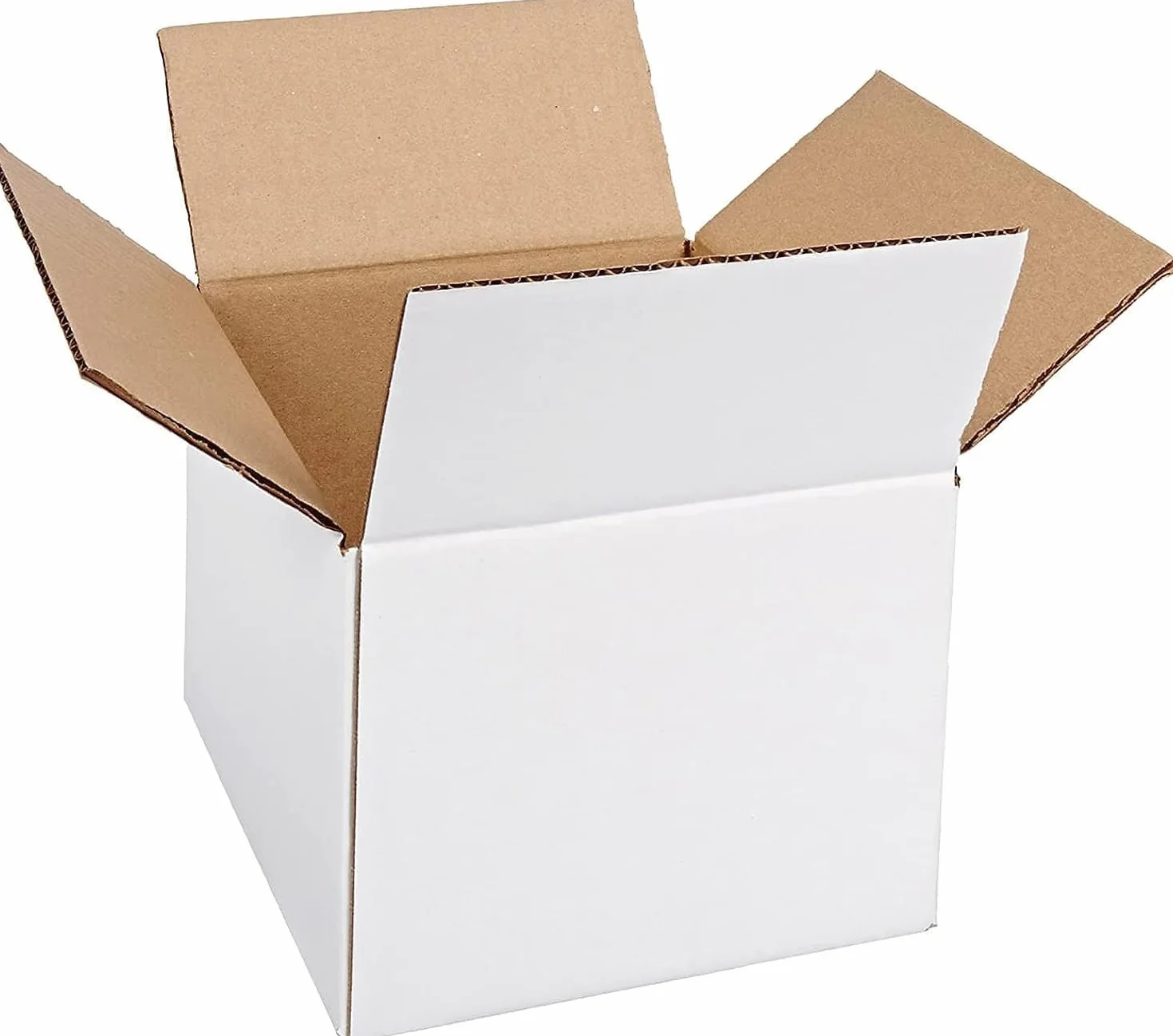 Kartony wysyłkowe Pudełka wysyłkowe Białe pudełka, opakowania do przechowywania Wysyłka Pudełka do przeprowadzek, 5 szt(30 * 30 * 30cm)