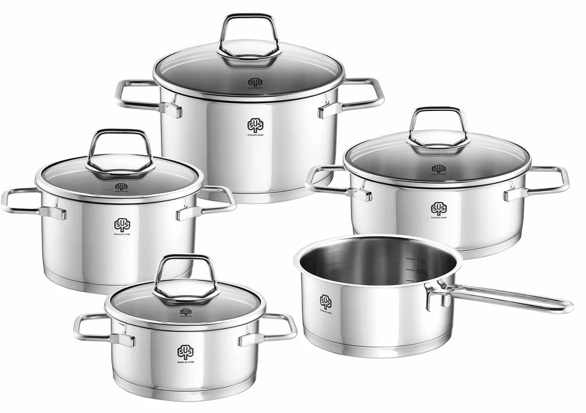 Schulte-Ufer Maxi Wega Set1046 zestaw patelni, 5 sztuk