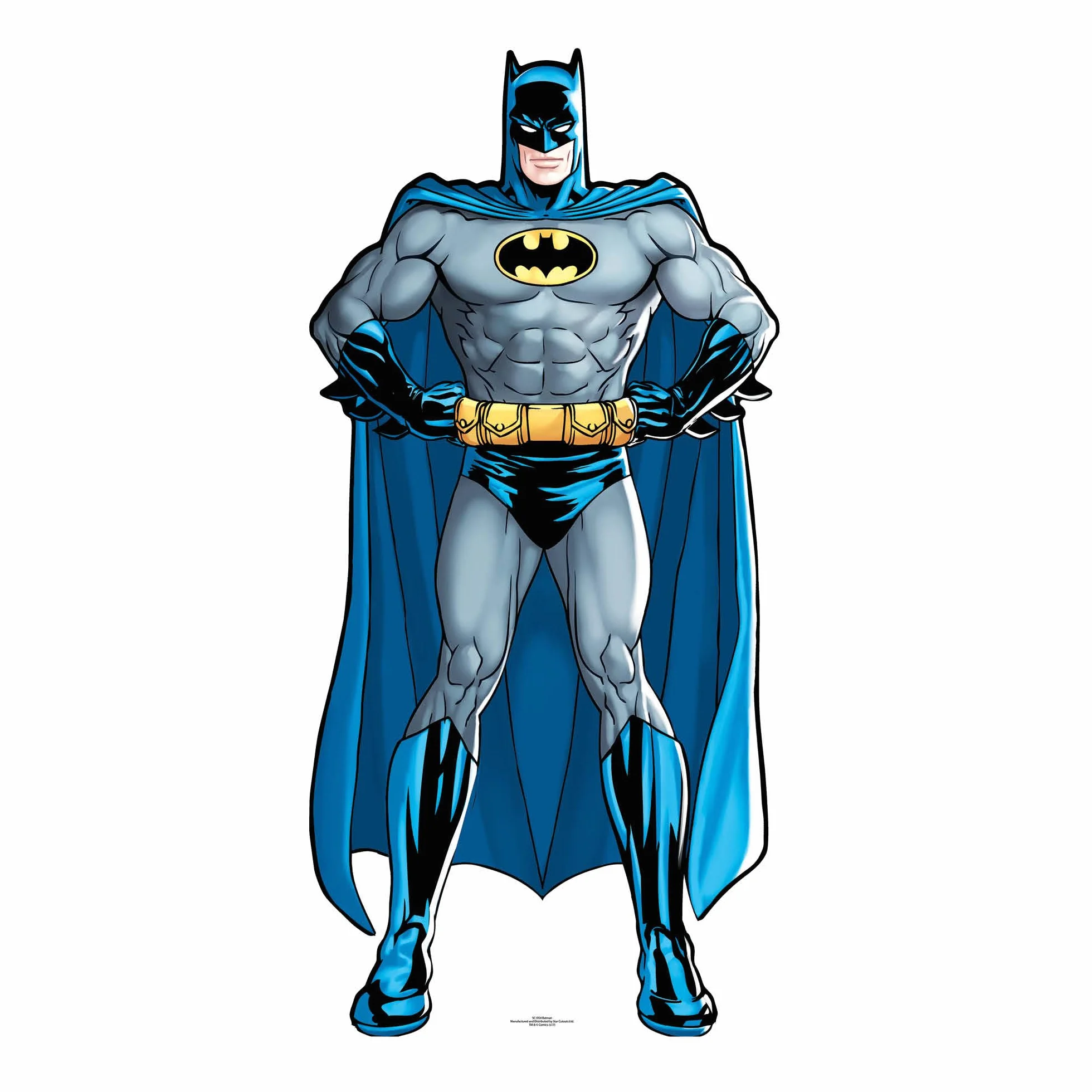 STAR CUTOUTS SC1954 DC Gwiazda Kartonowe wycięcie idealne na urodziny, prezenty, imprezy i dla fanów, wysokość 92 cm, Batman Mini