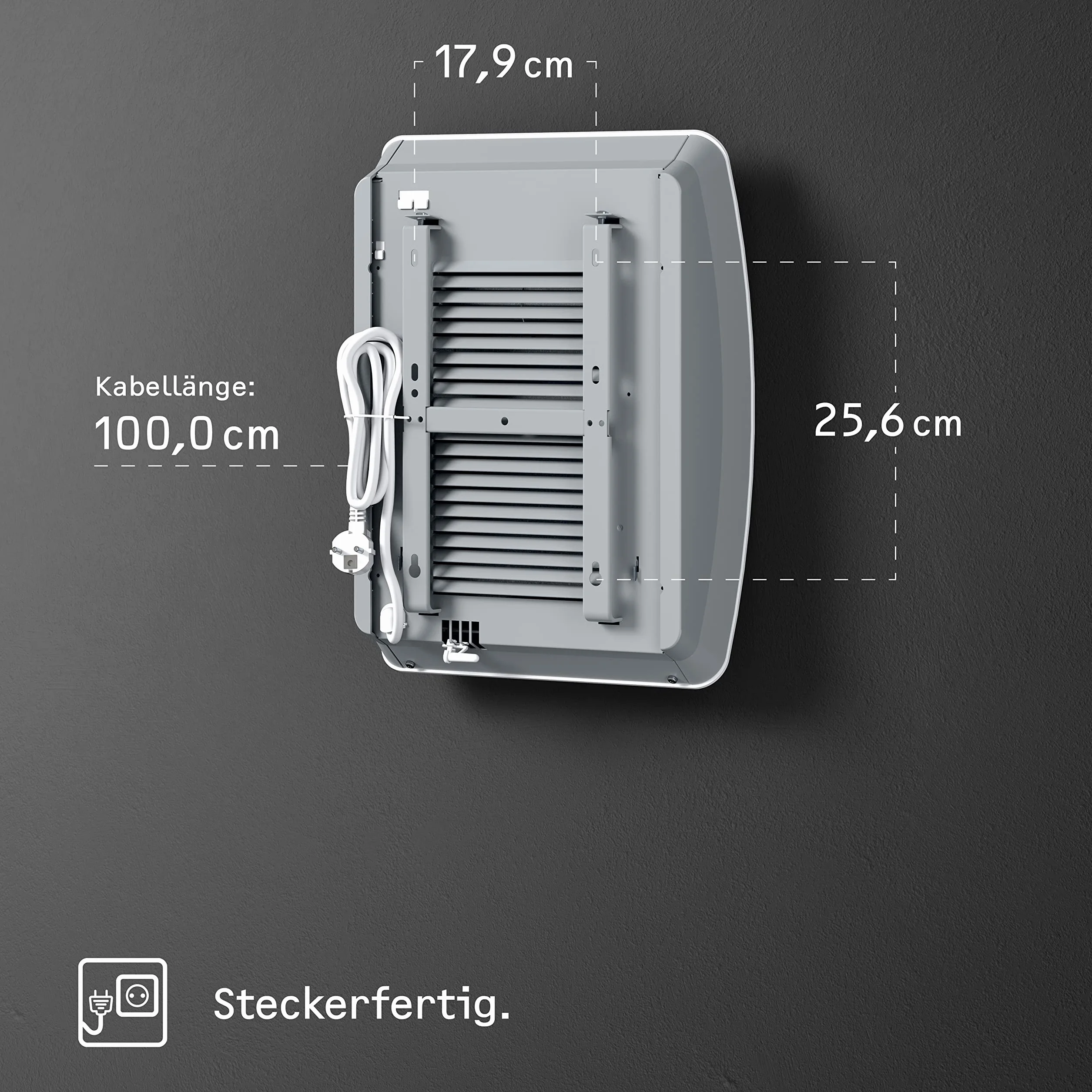 STIEBEL ELTRON Ogrzewacz szybkonagrzewający CK 20 Premium, 2 kW na około 25 m², atest VDE, wyświetlacz LCD, programator tygodniowy, Silent Mode, energooszczędny termowentylator, łazienka, 237835