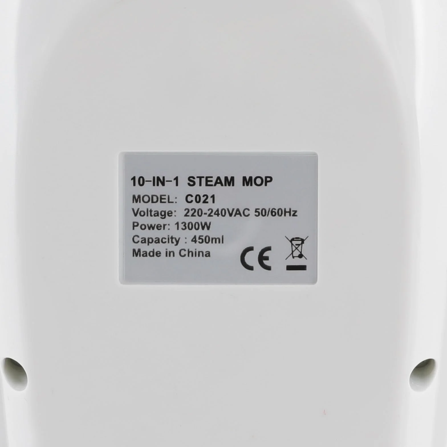 Ręczny odkurzacz parowy 1300 W Steam Cleaner do podłogi, okien, kuchni | Myjka parowa z parą 100°C, zbiornik na wodę o pojemności 450 ml i wszechstronne akcesoria do łazienki, podłogi i tapicerki