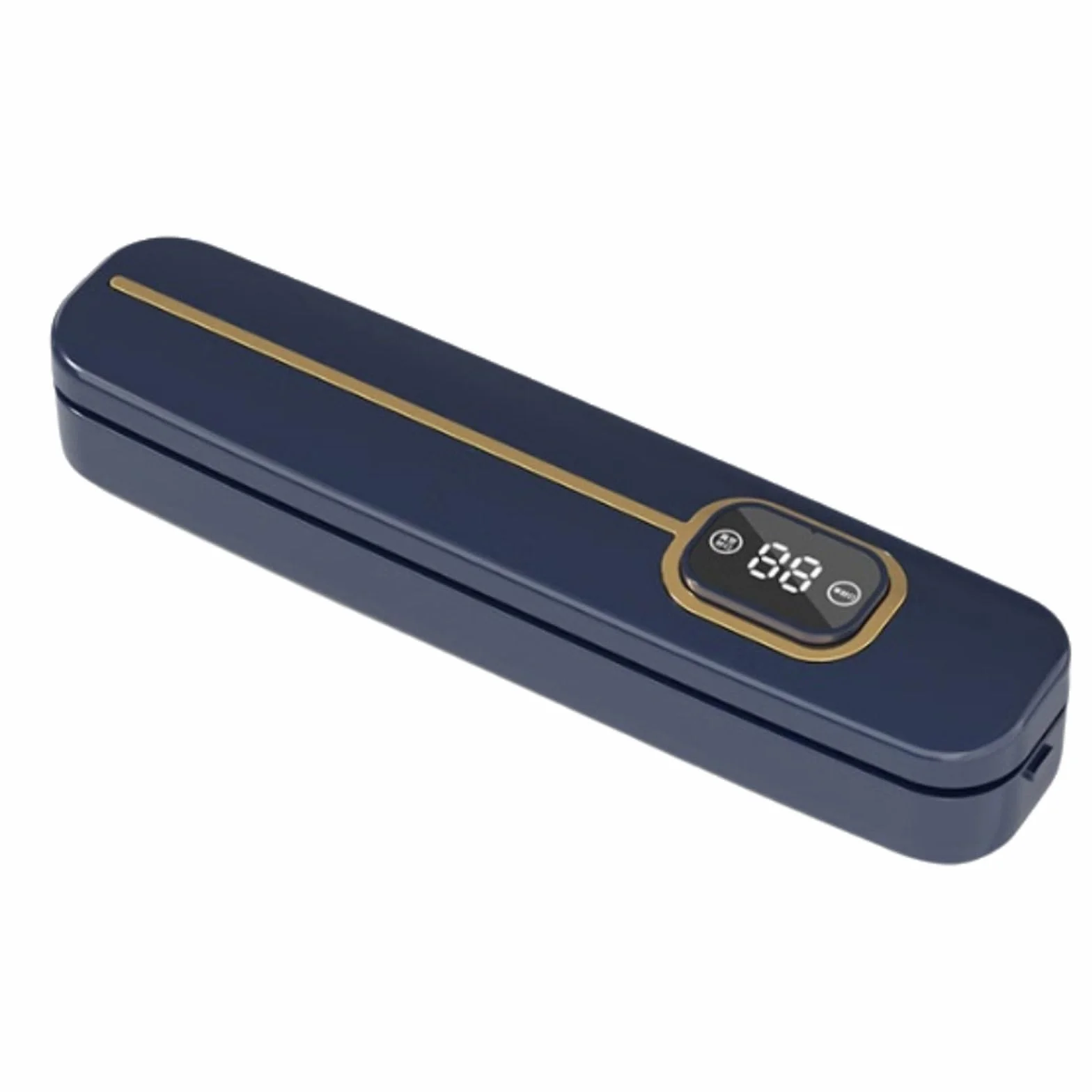 W pełni automatyczna zgrzewarka z dłuższym uszczelnieniem, kompaktowy system konserwacji próżniowej, cyfrowy timer odliczający(Blu)