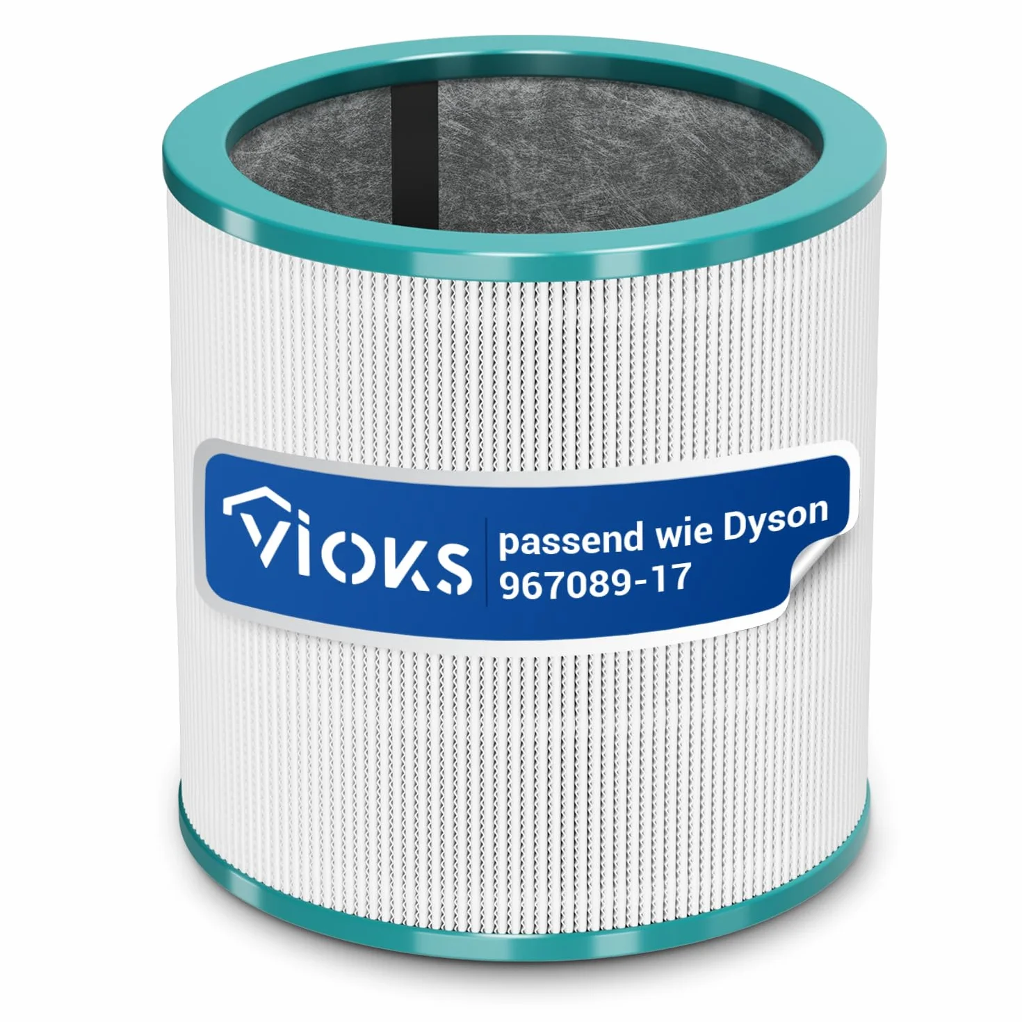 VIOKS Filtr HEPA zamiennik filtra powietrza Dysоn 967089-17 968126-03 Pure Cool Link – zapasowy filtr powietrza z węglem aktywnym do TP02, TP03, TP00, AM11, BP01, BP01, wentylator kolumnowy