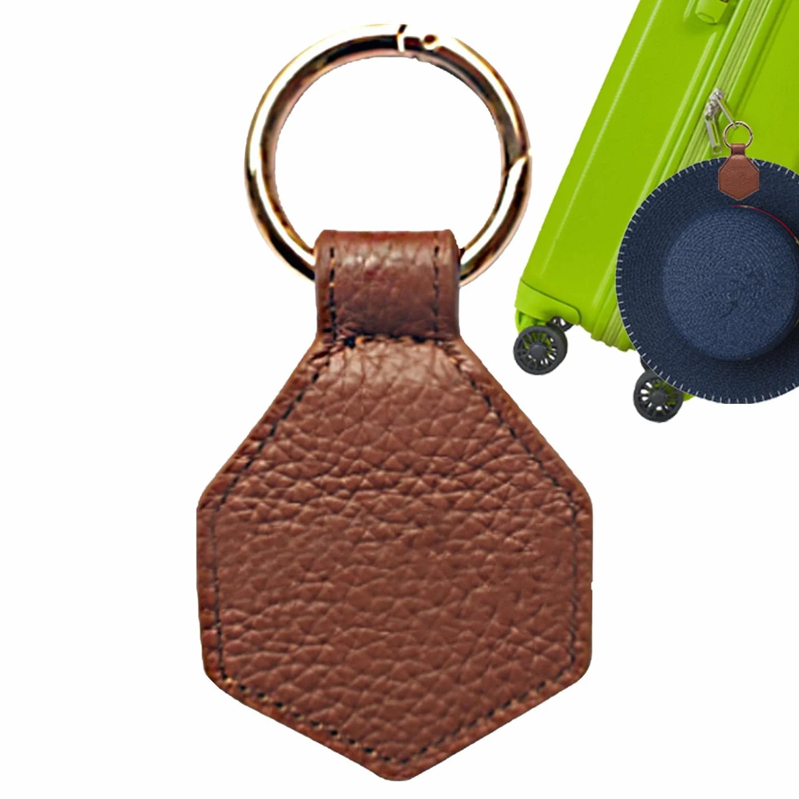 podró?ny klips do kapelusza - Klip magnetyczny do kapelusza do noszenia - PU skórzany klips do kapelusza magnetyczny uchwyt kapelusz zestaw g? ?nomówi?cy akcesoria do toreb podró?nych