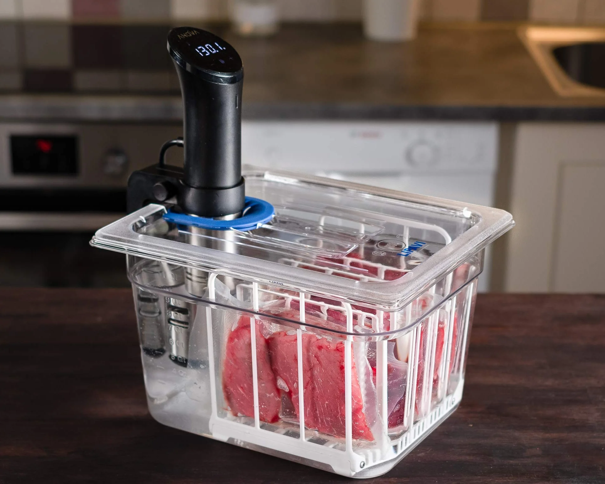 LIPAVI Model C10L-UNIR - Universial Sous Vide Lid for LIPAVI C10 12 quarts Container.