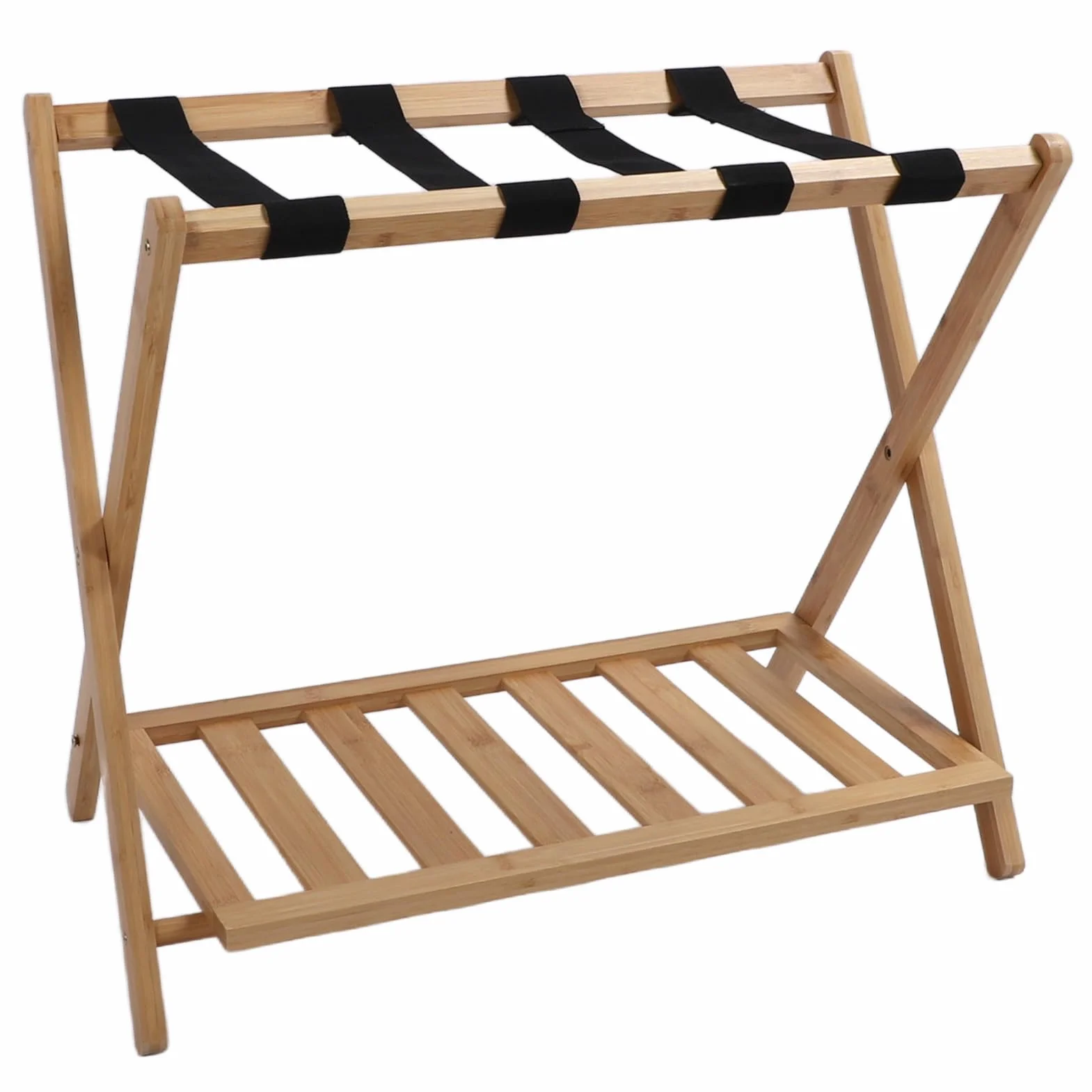 Stojak na bagaż do pokoju gościnnego, dla gości 3165 g / 111,6 uncji stojak na bagaż do pokoju gościnnego z dolnym schowkiem do pokoju gościnnego, sypialni, hotelu